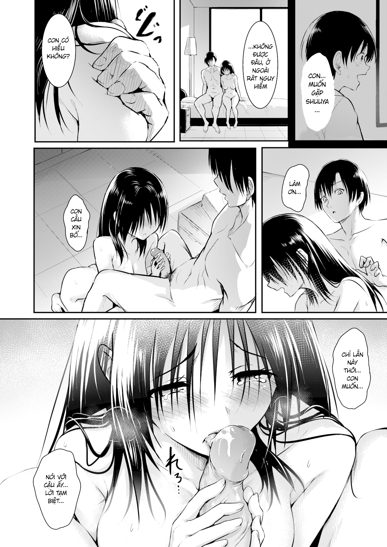 Đọc truyện hentai Bố và con - Chap 2 - Tôi không thể nào thoát khỏi việc làm tình với bố