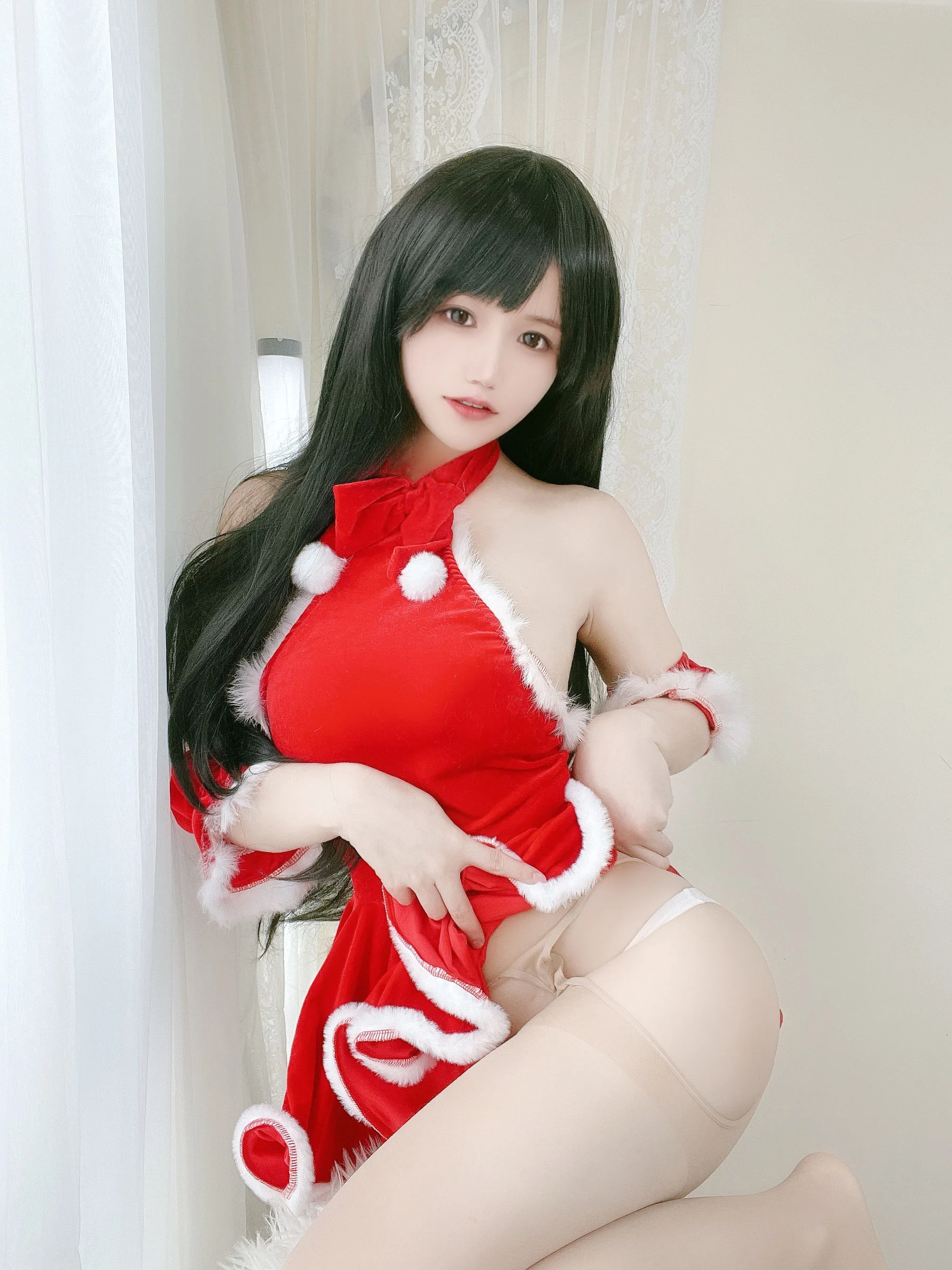 Đọc truyện hentai Tuyển tập Albums siêu phẩm Cosplay - Chap 733 - [Chiyoko Ogura] Red Christmas