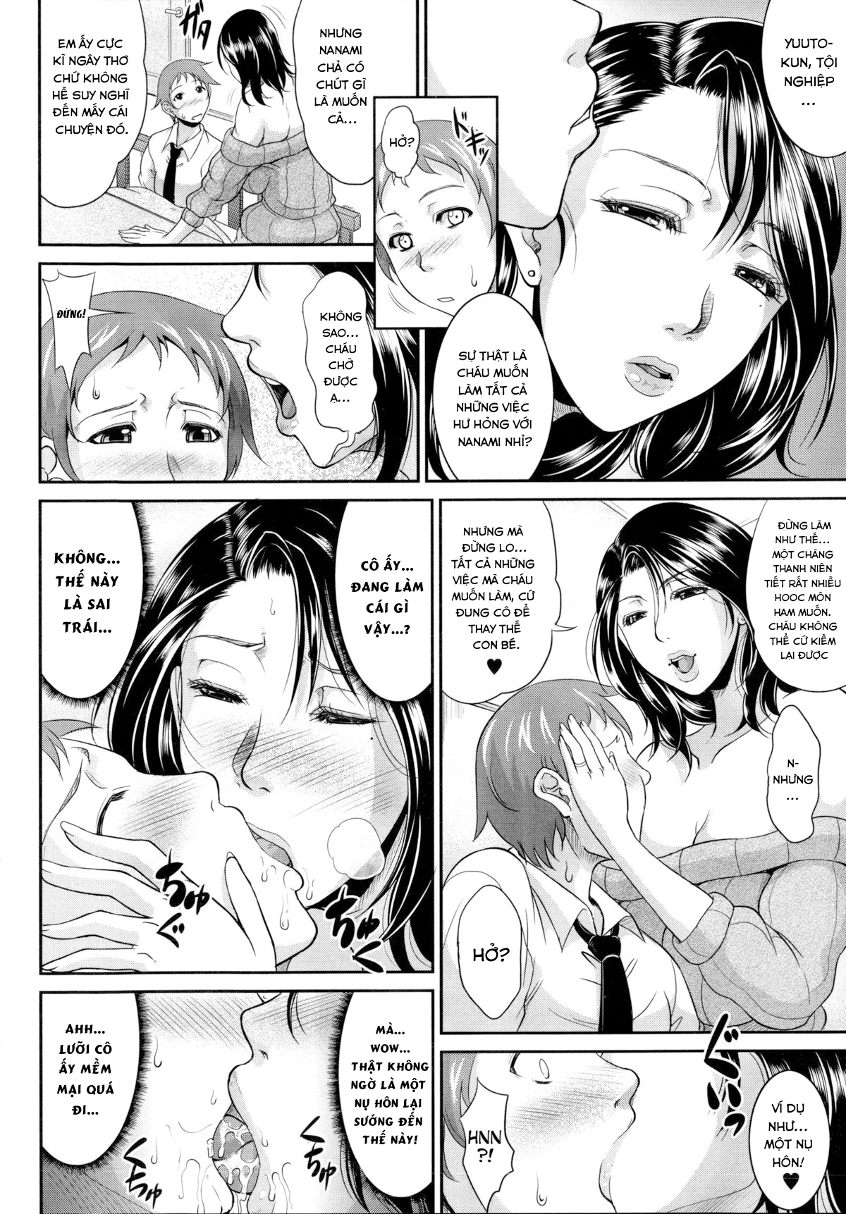 Đọc truyện hentai Kế hoạch giữ lại con rể. - Oneshot