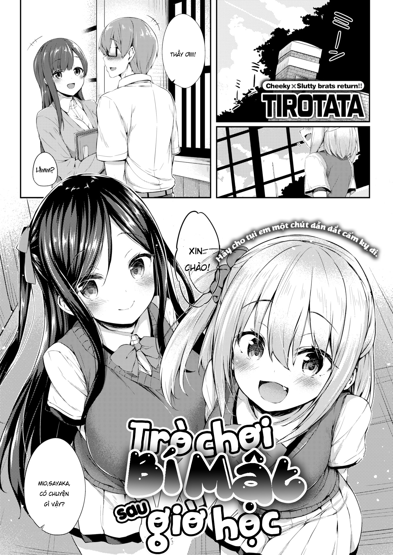 Đọc truyện hentai Trò Chơi Bí Mật Sau Giờ Học - Oneshot 1