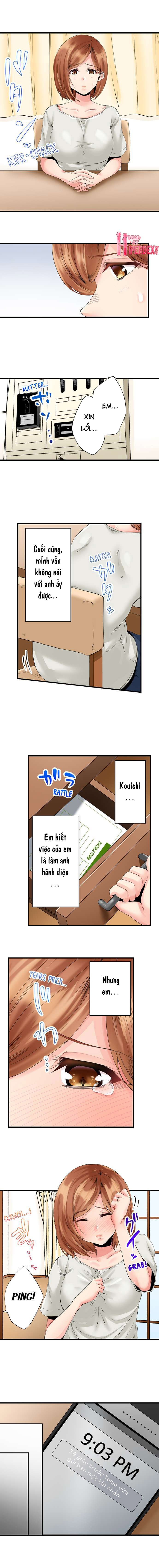 Đọc truyện hentai NTR Cô Hàng Xóm Ngay Trong Phòng Của Chồng Cô Ấy - Chapter 4