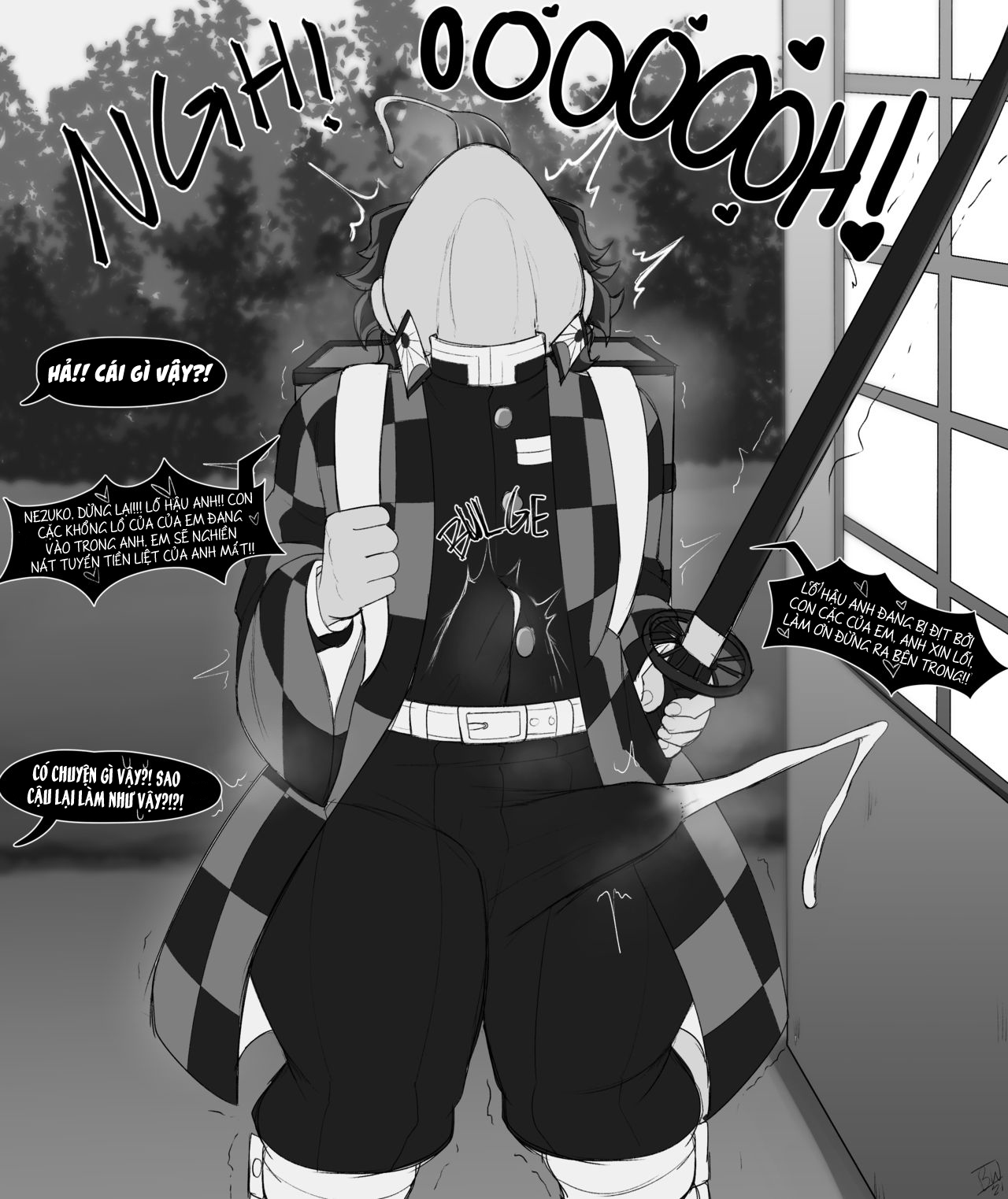 Đọc truyện hentai Tanjiro Bắt Quỷ - Oneshot