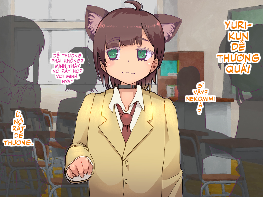 Đọc truyện hentai Tomori-kun wa neko - Oneshot Full Color