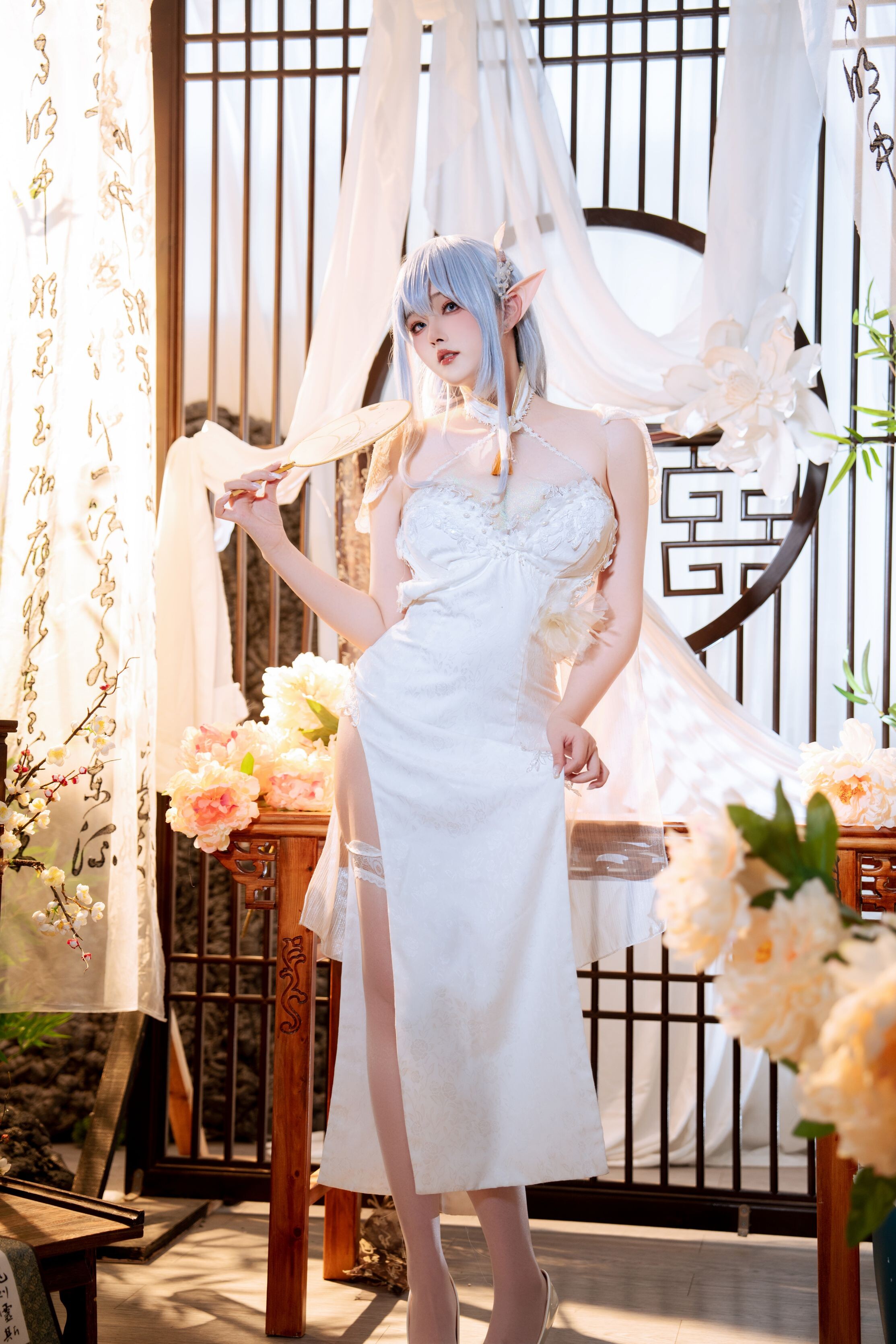 Đọc truyện hentai Tuyển tập Albums siêu phẩm Cosplay - Chap 978 - Natsuko - Azur Lane Albion Cheongsam