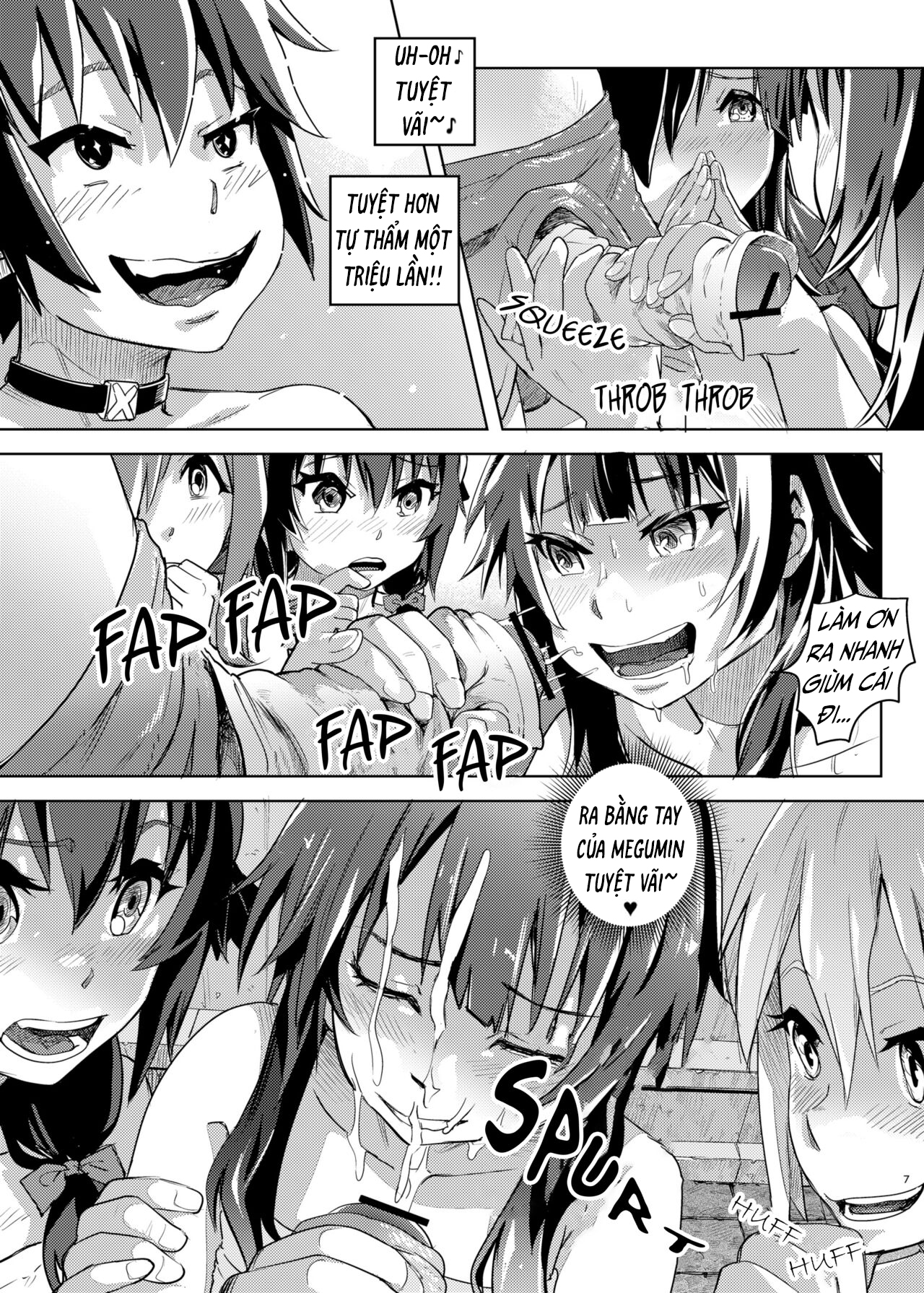 Đọc truyện hentai Kazuma và Cái Vòng Thắt Cổ - Chap 1