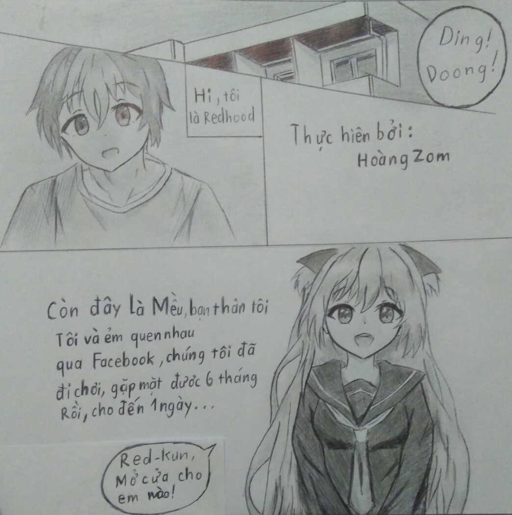 Đọc truyện hentai Cuộc gặp gỡ của RedDick và MềuChan - Oneshot Không Che