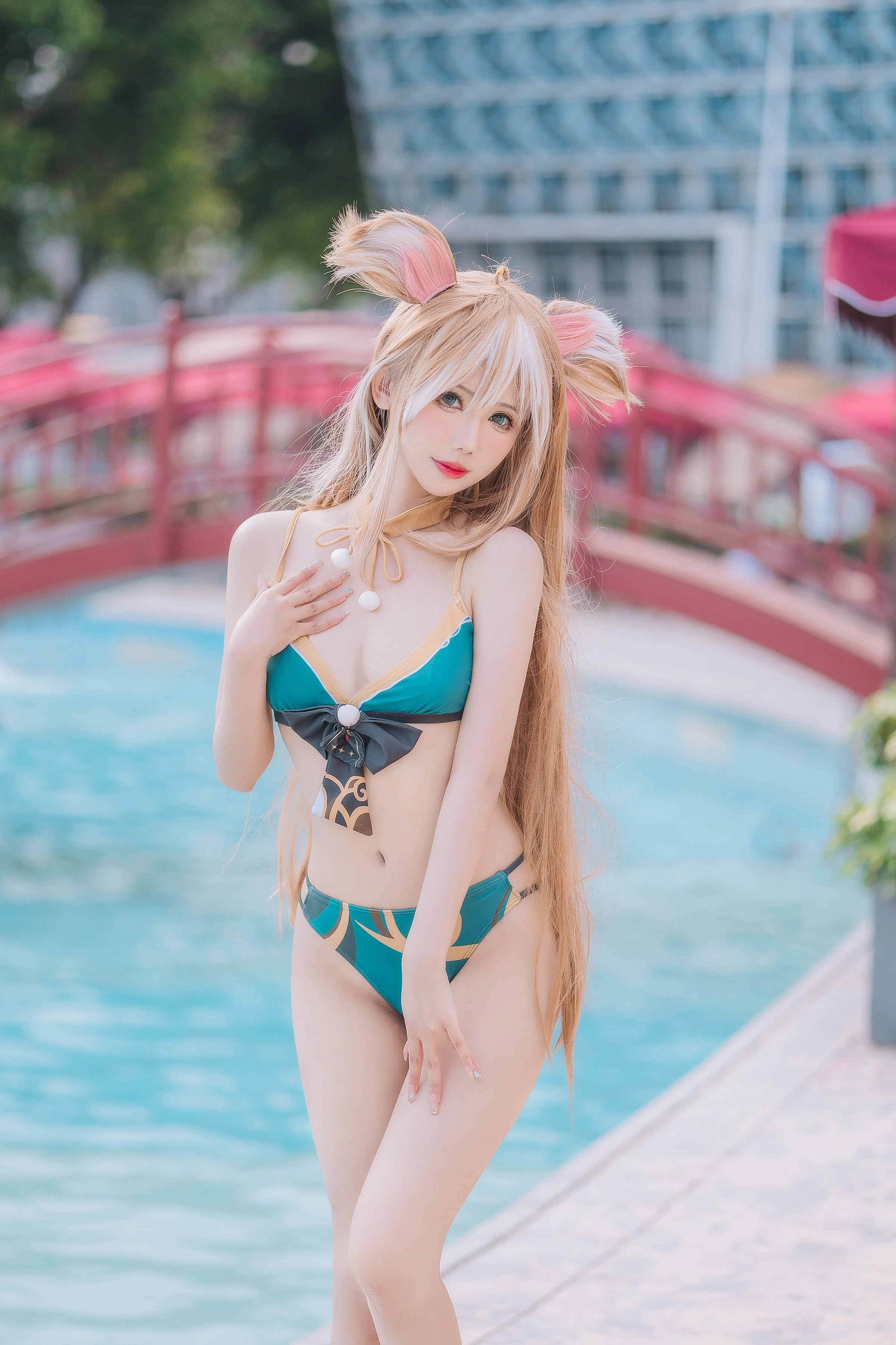 Đọc truyện hentai Tuyển tập Albums siêu phẩm Cosplay - Chap 505 - Fairy Moon - Ms Hina Swimsuit