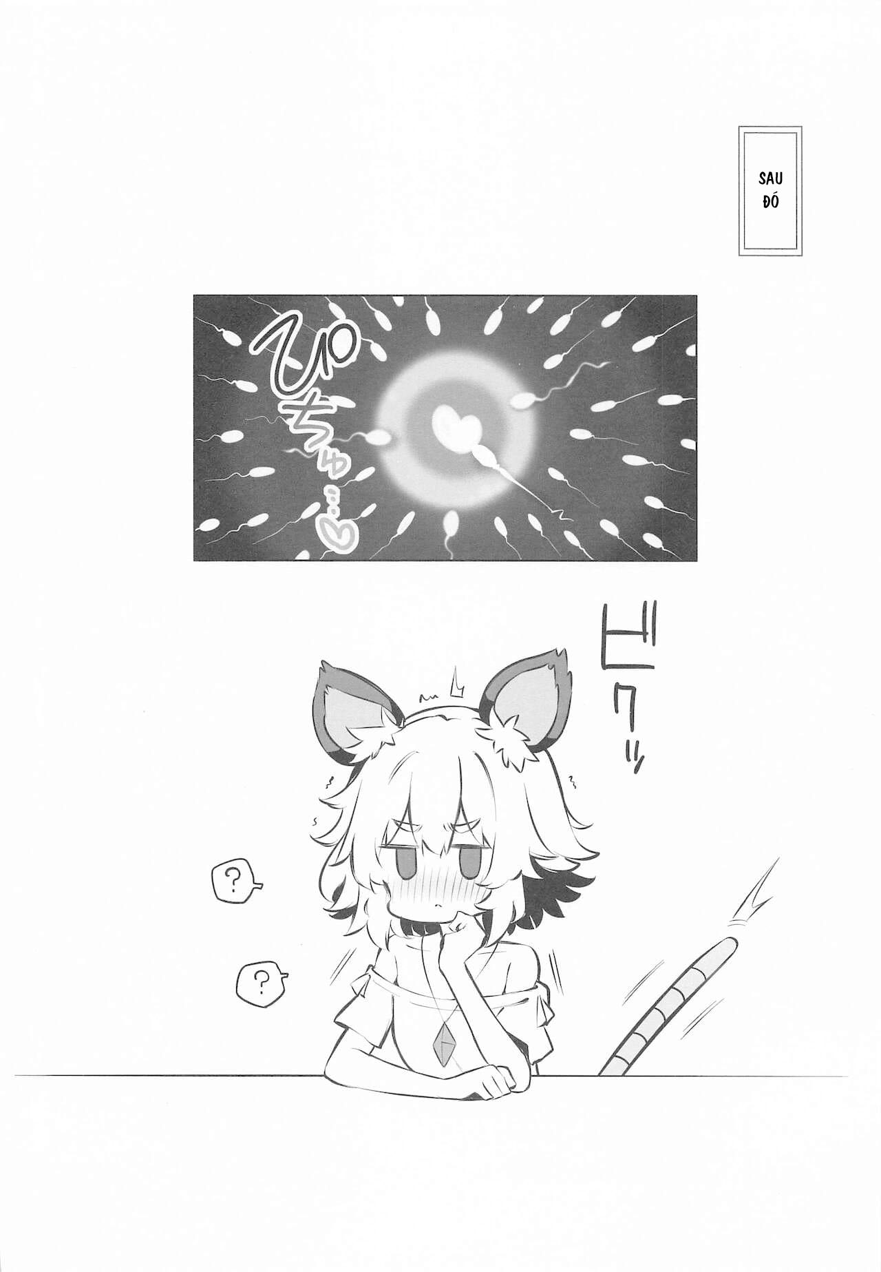 Đọc truyện hentai Kozukuri Jouzu na Nazrin Senpai - Oneshot