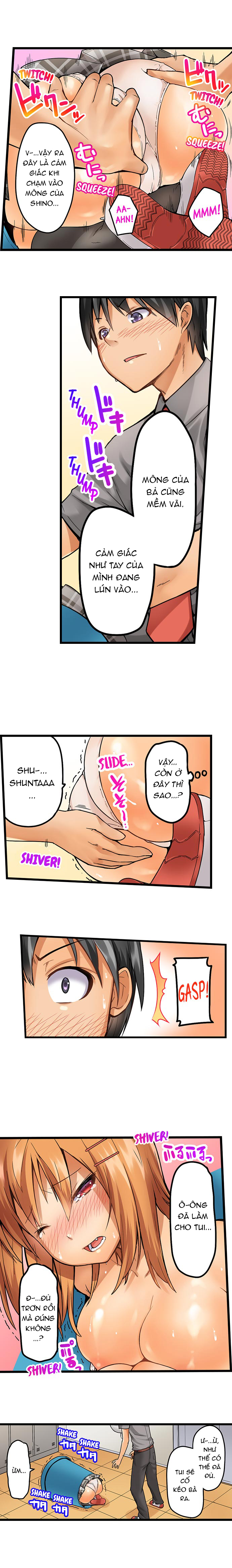 Đọc truyện hentai Trapped Sex in a Bucket - Chap 3