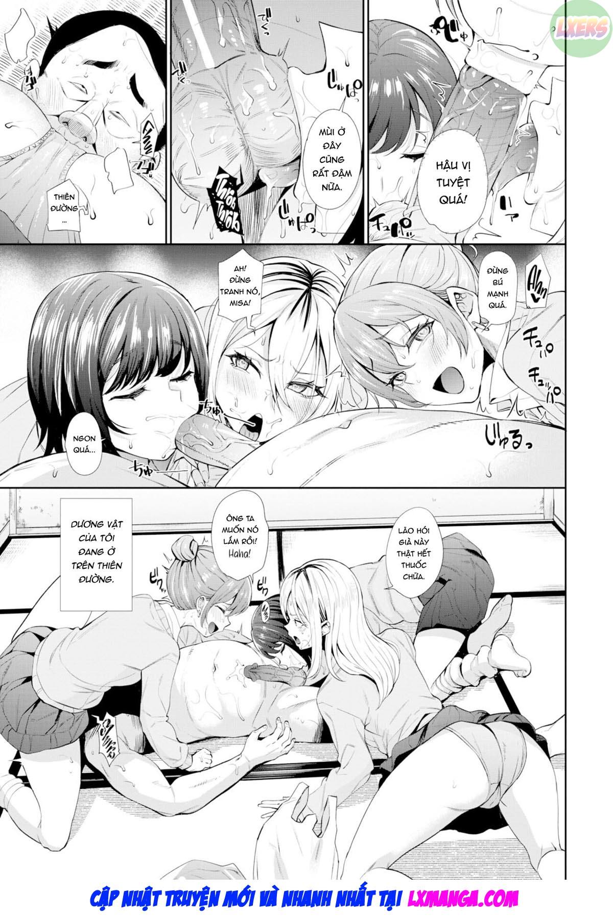 Đọc truyện hentai Thôi miên hướng dẫn phạm pháp JK đến mây - Oneshot