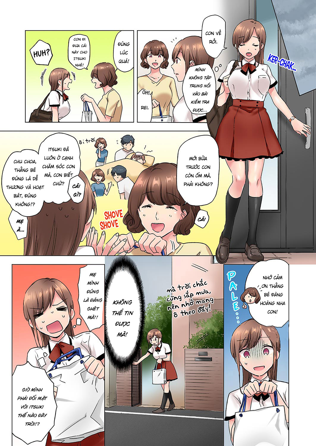 Đọc truyện hentai Làm Tình Với Nhỏ Bạn Ướt Đẫm Mồ Hôi... - Chap 4