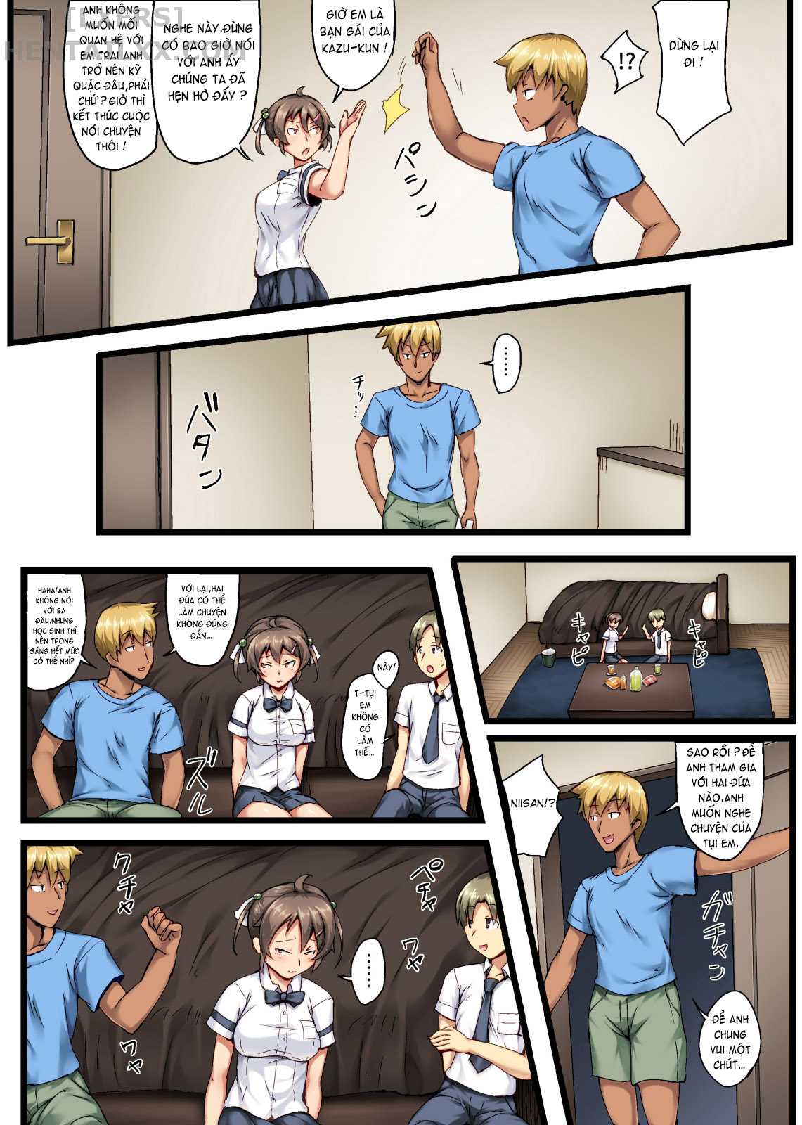 Đọc truyện hentai Otouto no Koibito ga Mukashi Choukyou Shita Motokano datta - Oneshot