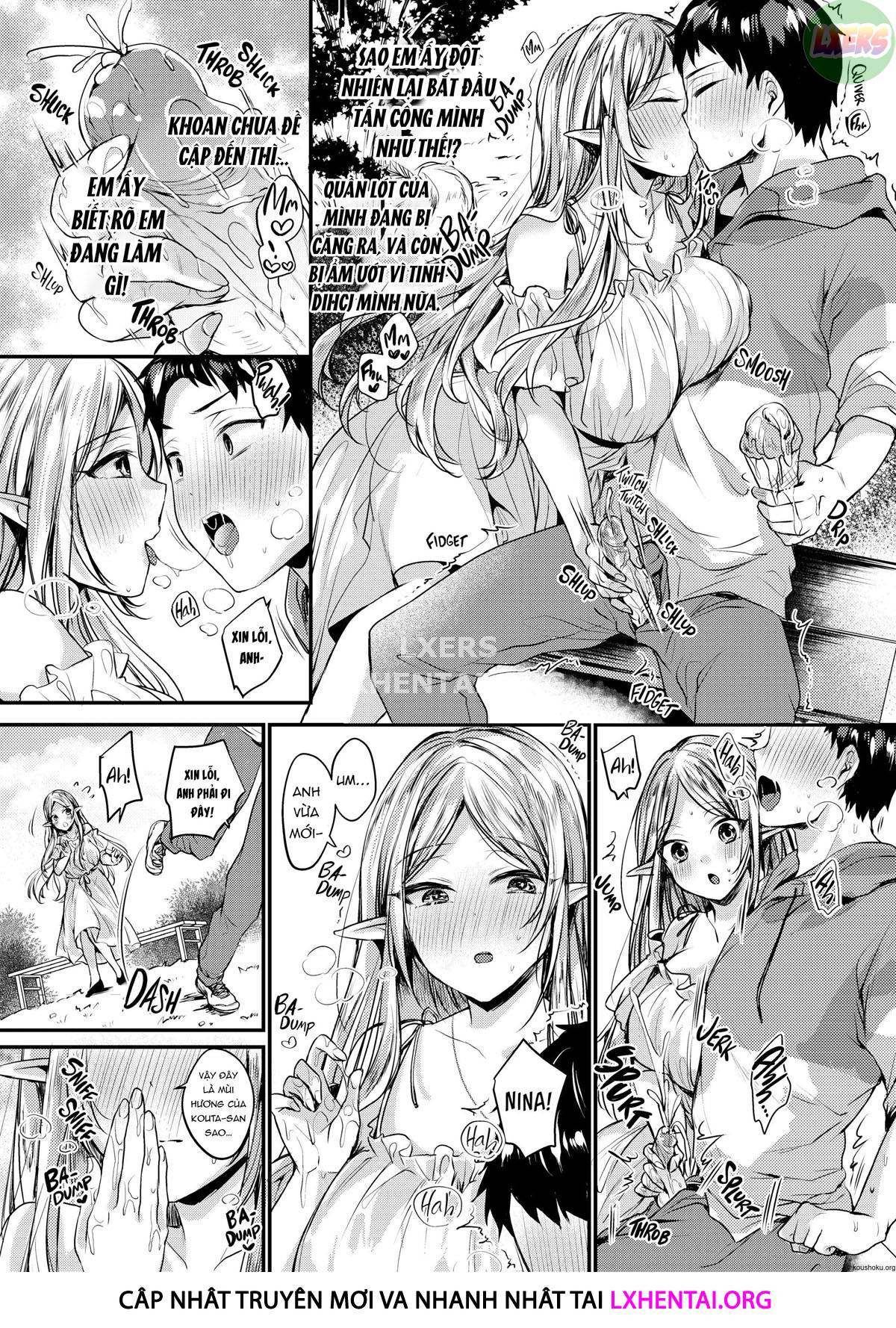 Đọc truyện hentai Ngất ngây ngọt ngào nóng bỏng - Chap 1 - An Exciting Date with My Elven Girlfriend