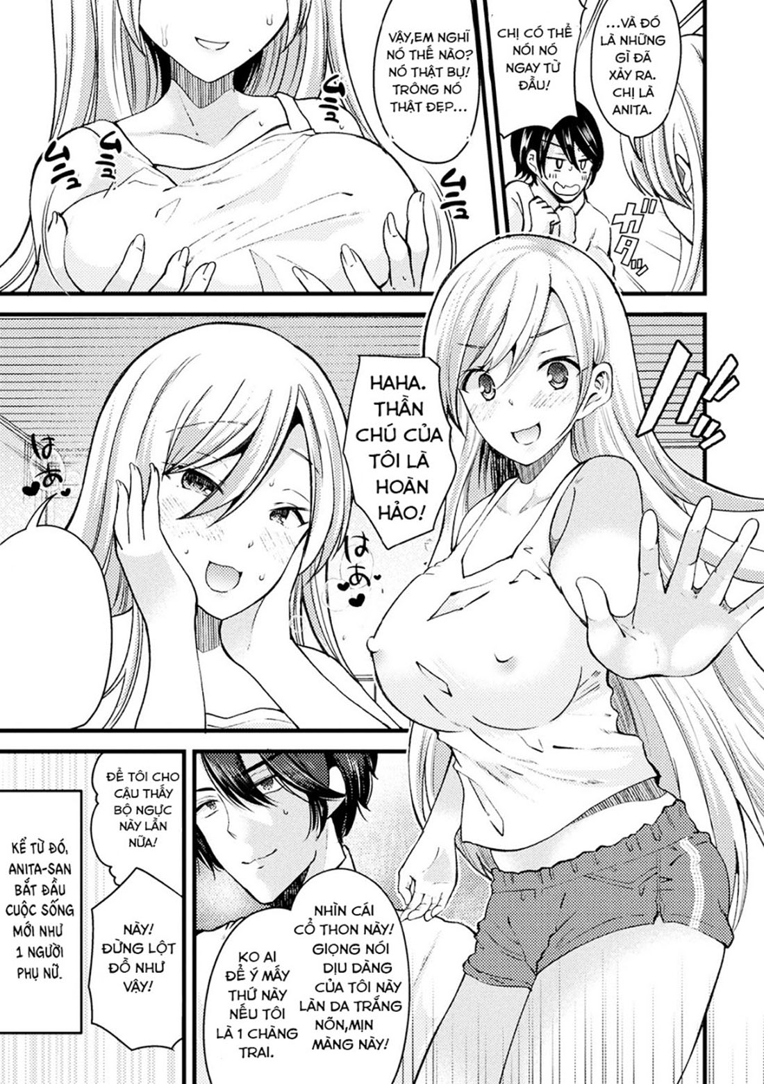 Đọc truyện hentai Turn Into A Woman And Become A Female Mage - Oneshot