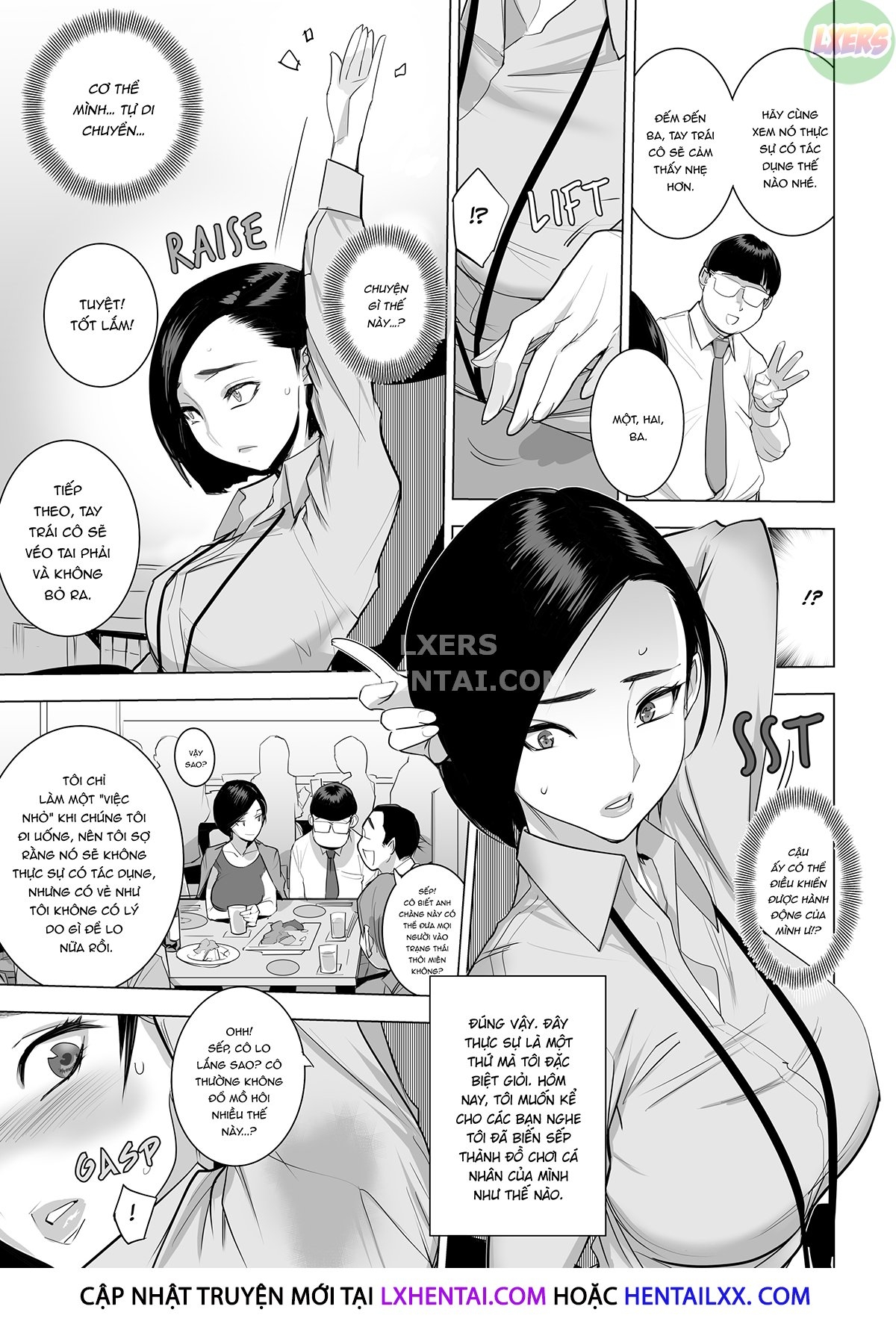 Đọc truyện hentai Điều khiển chị trưởng phòng - Oneshot