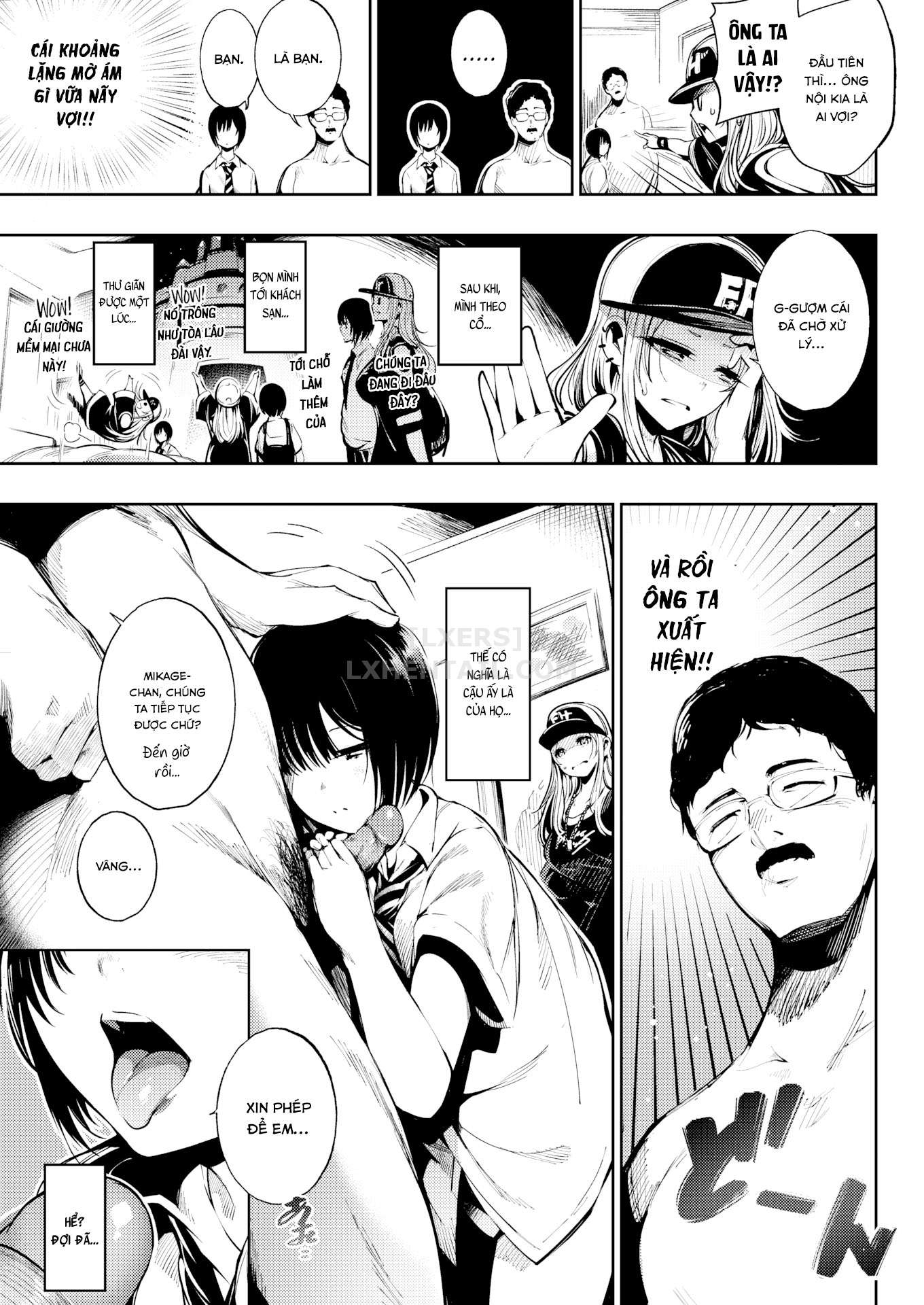 Đọc truyện hentai Nighttime Sleepover Friends - Oneshot