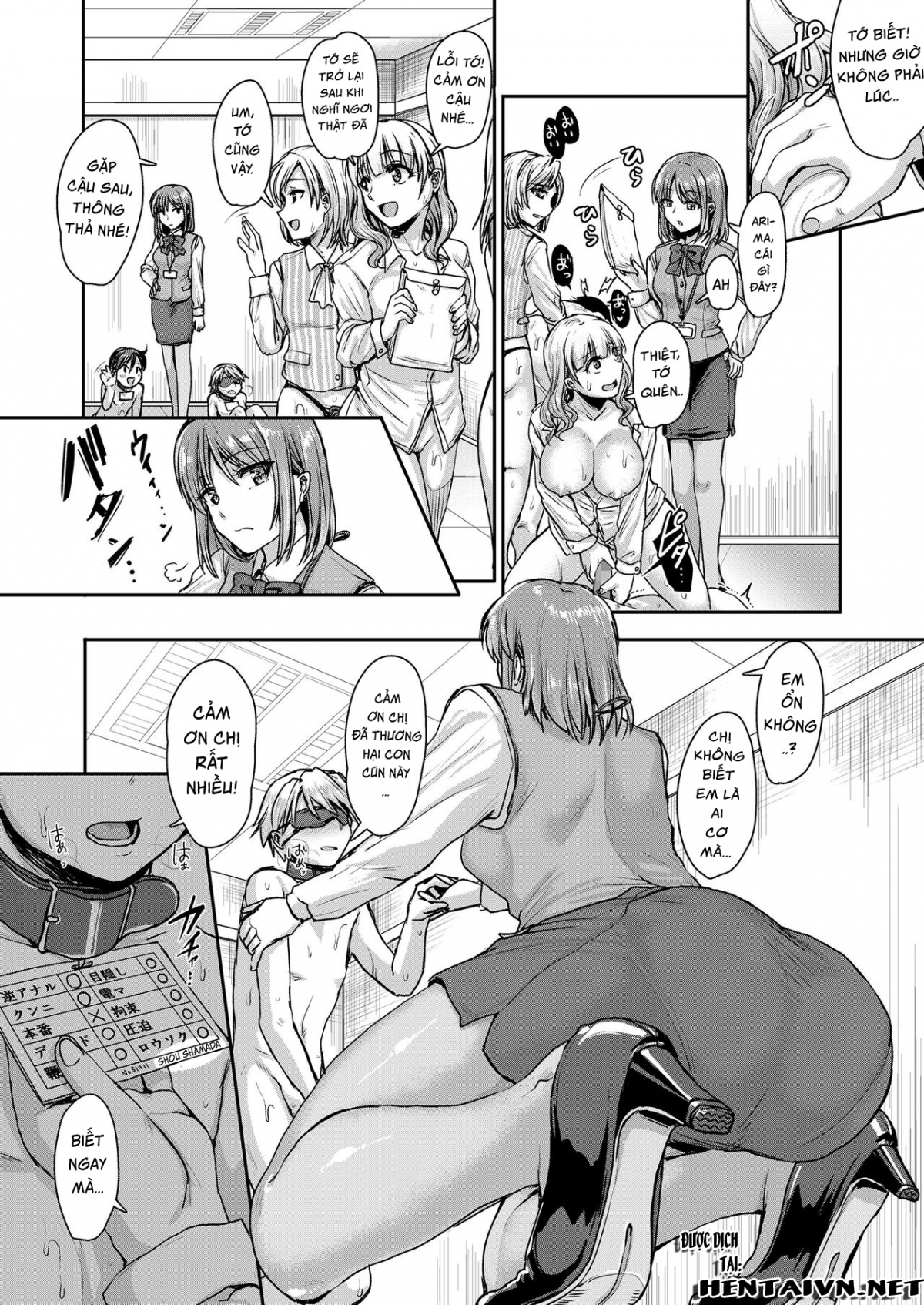 Đọc truyện hentai Mesuikiga Gimuzukeraretayasashii Shakai Zenpen - Chap 1