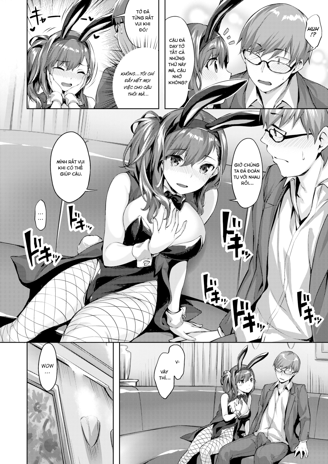 Đọc truyện hentai Nàng Thỏ Tôi Yêu - Oneshot