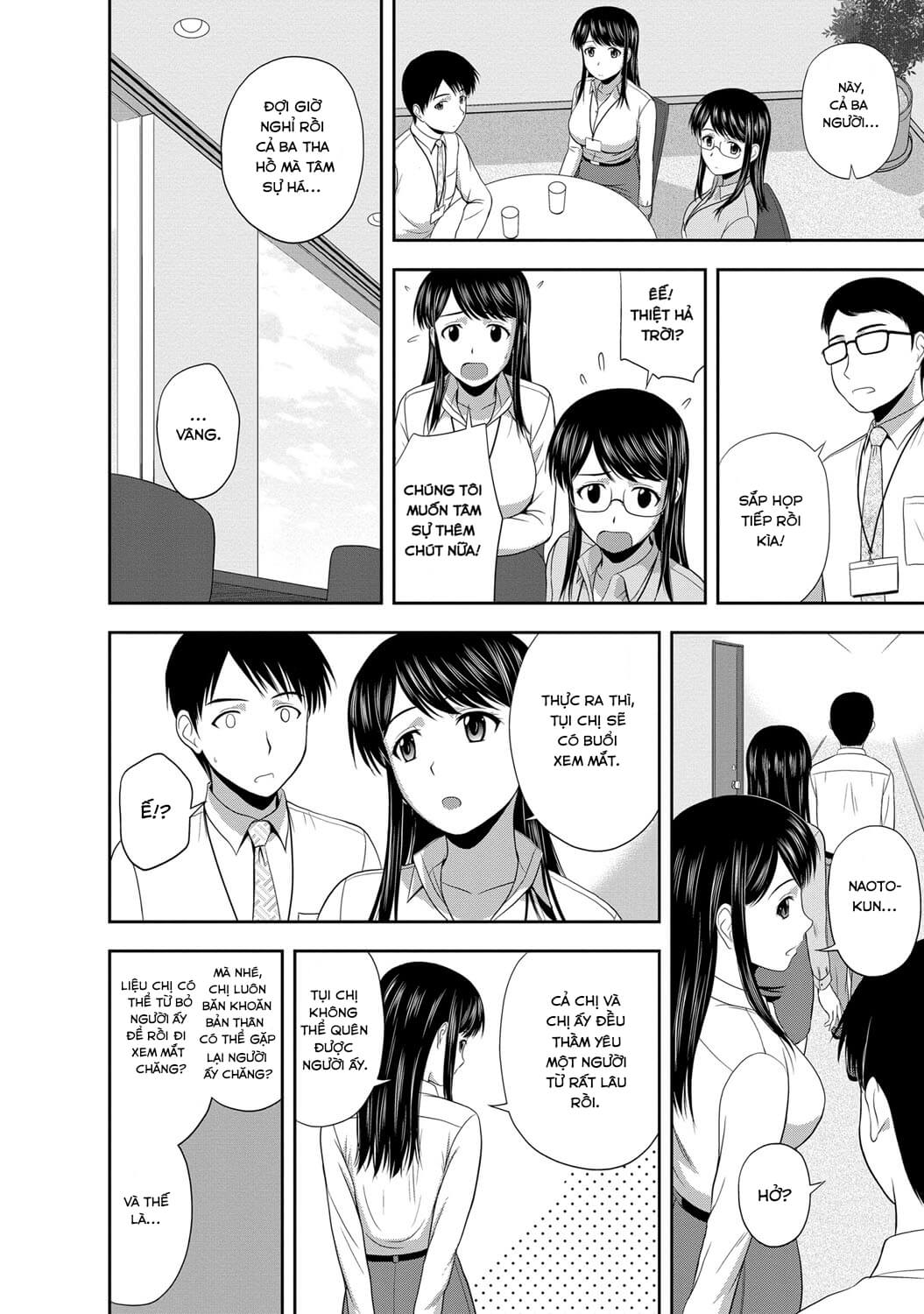 Đọc truyện hentai Tiệc Ngủ Qua Đêm Cùng Hai Chị Em Áo Dài - Oneshot