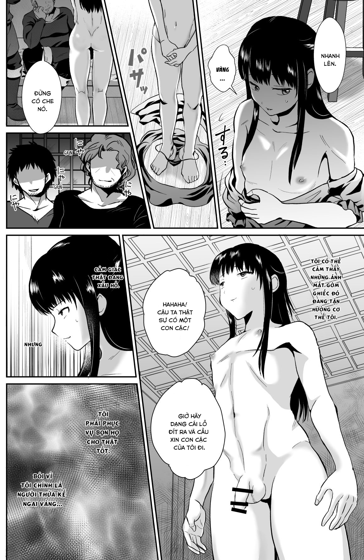 Đọc truyện hentai Kawaisou na Ouji-sama wa Warui Mahou de Oshiro no Mesu Benki ni Sarete Shimaimashita - Chap 2