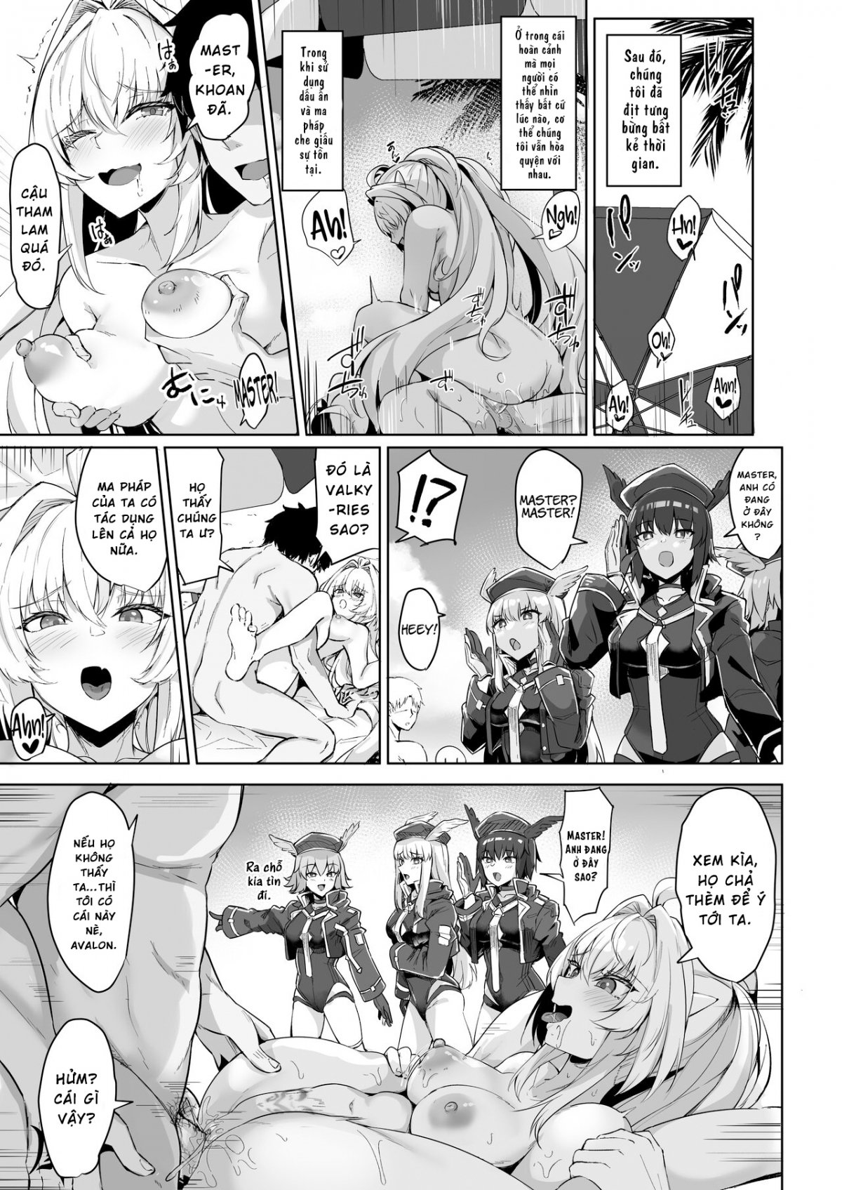 Đọc truyện hentai Chaldea Midsummer Vacation Lady ❤ Avalon Edition - Oneshot