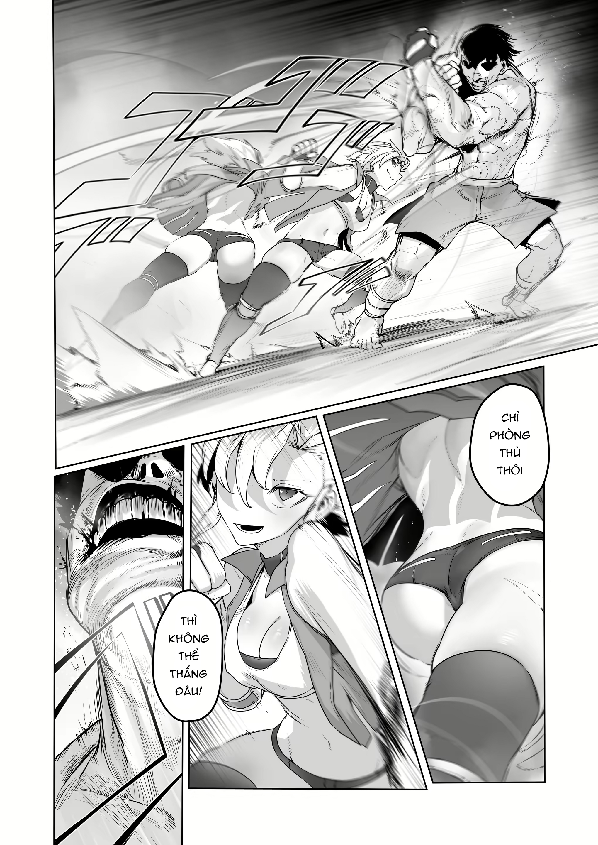 Đọc truyện hentai Battle Rape -Touka the Undefeated's Day of Humiliation- - Oneshot