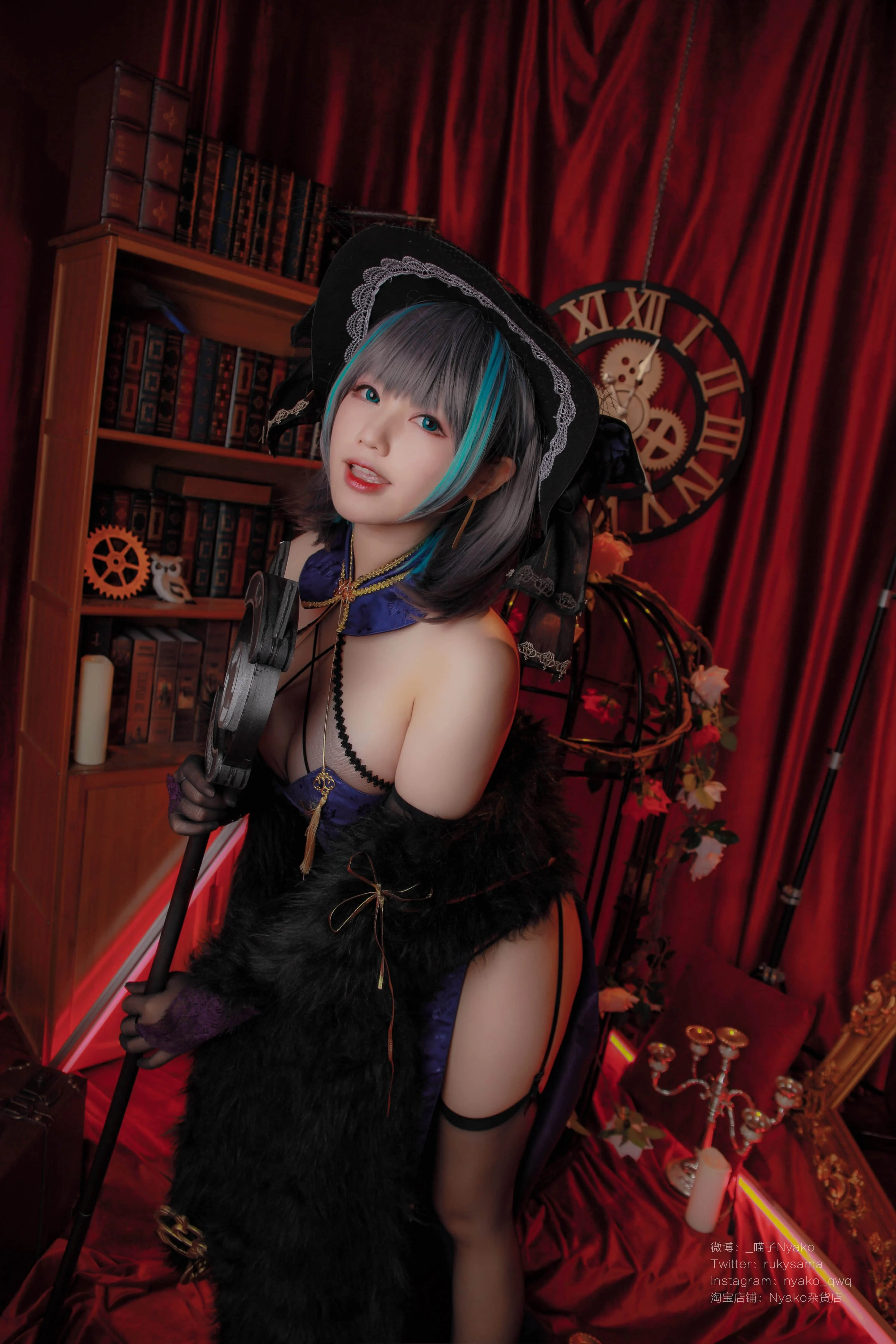 Đọc truyện hentai Tuyển tập Albums siêu phẩm Cosplay - Chap 808 - Nyako - Cheshire Cheongsam