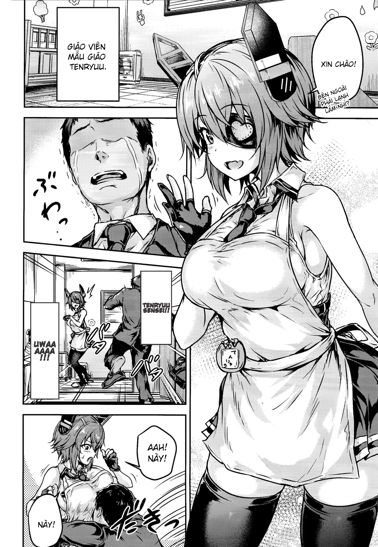 Đọc truyện hentai Tenryuu Sensei no Otona Youchien (Kantai Collection -KanColle-) - Oneshot