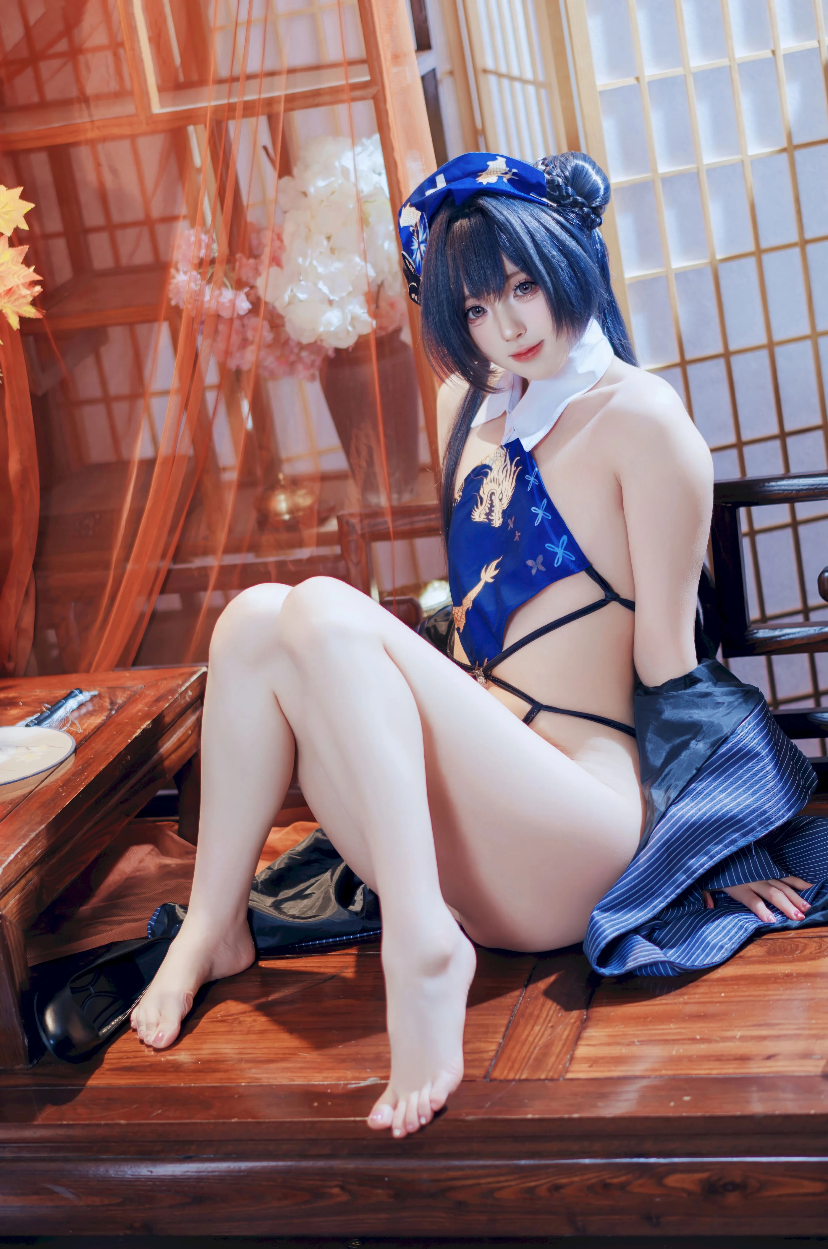 Đọc truyện hentai Tuyển tập Albums siêu phẩm Cosplay - Chap 1410 - Saionji Minamika, Azure Archives, Hime Saki