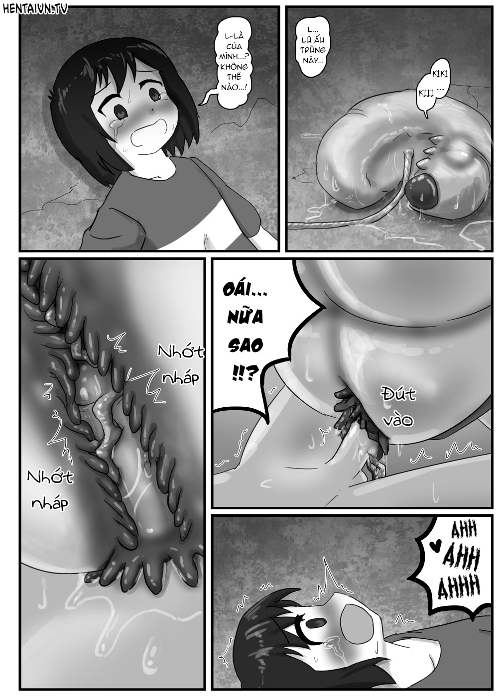 Đọc truyện hentai Lạc lối vào ổ bọ khổng lồ - Oneshot