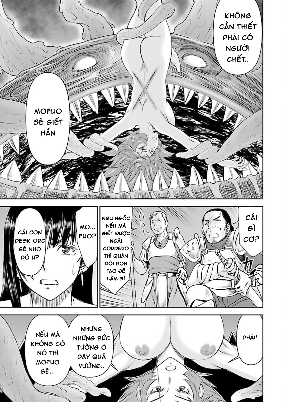 Đọc truyện hentai Xạ thủ mềm mại của Nữ chiến binh - Chap 4