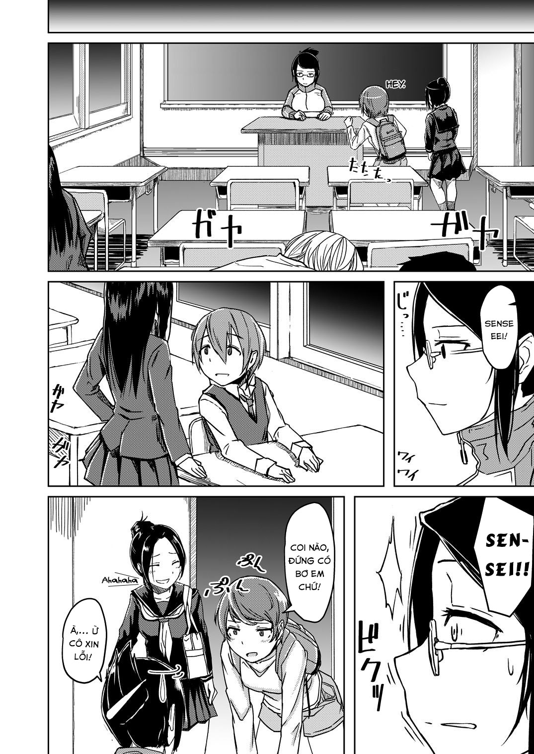 Đọc truyện hentai Restrained and Raped by my Cram School Teacher - Oneshot