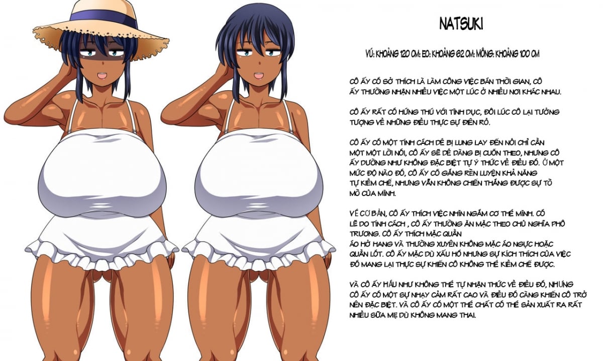 Đọc truyện hentai Cô gái da nâu Natsuki-chan và câu chuyện về kì nghỉ hè ở vùng quê - Chap 1