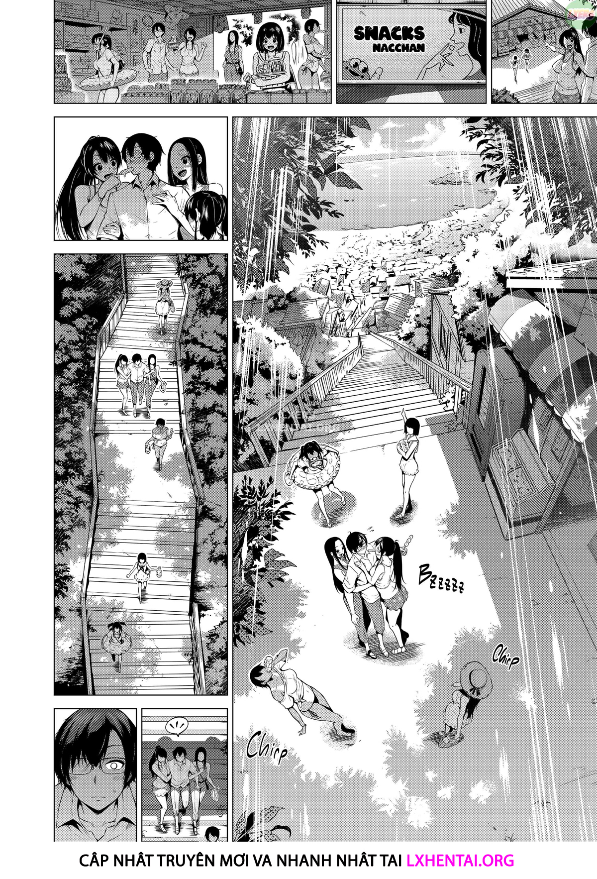 Đọc truyện hentai Nanaka no Rakuen ~Inaka no Gakkou de Bishoujo Harem - Chap 4: Playing Doctor