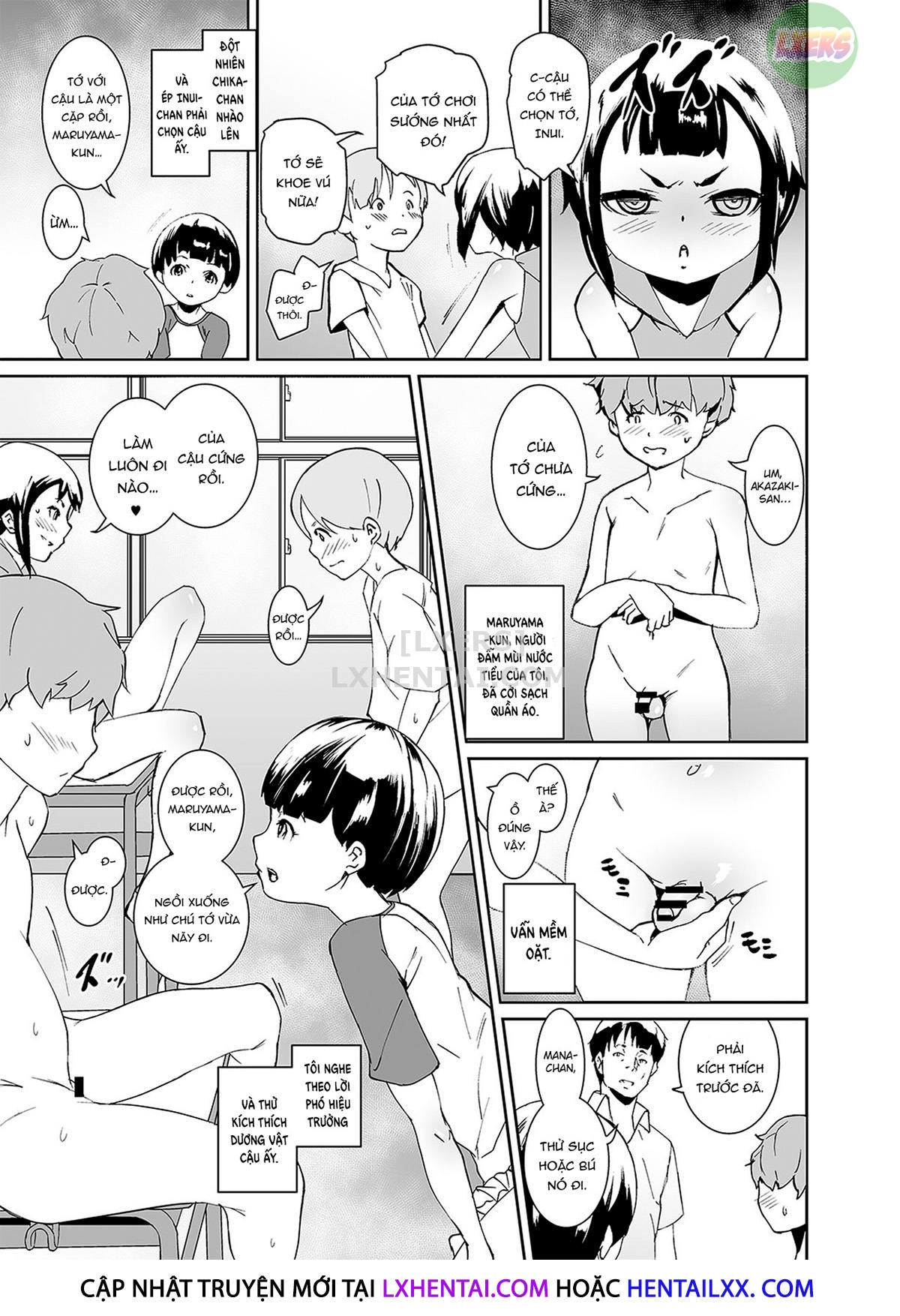 Đọc truyện hentai Papa-Tachi No Hinpyoukai - Oneshot