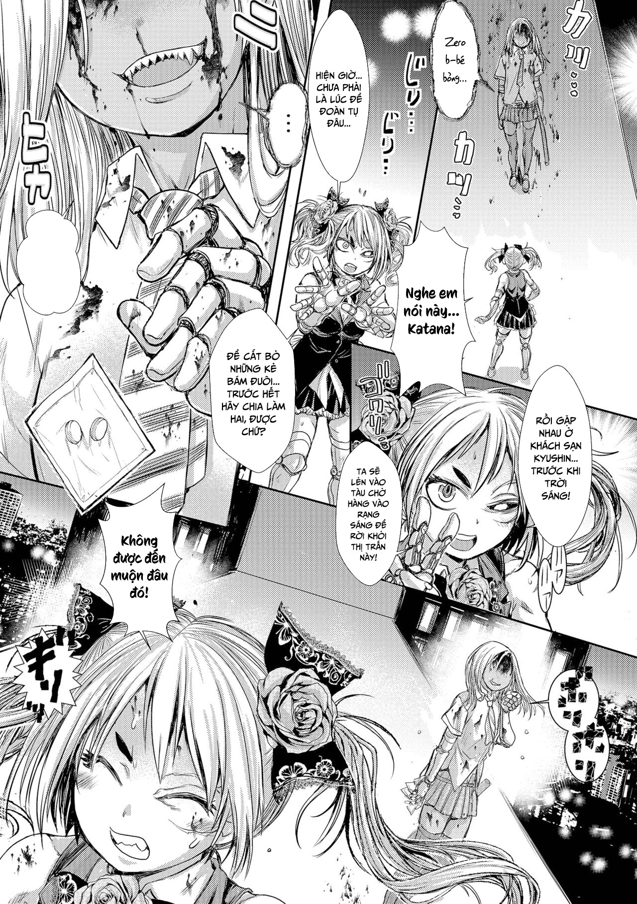 Đọc truyện hentai Thị trấn đen - Chap 9- End