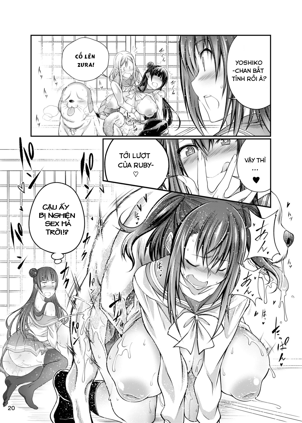 Đọc truyện hentai Inu Live! Sunshine!! - Oneshot ngọt