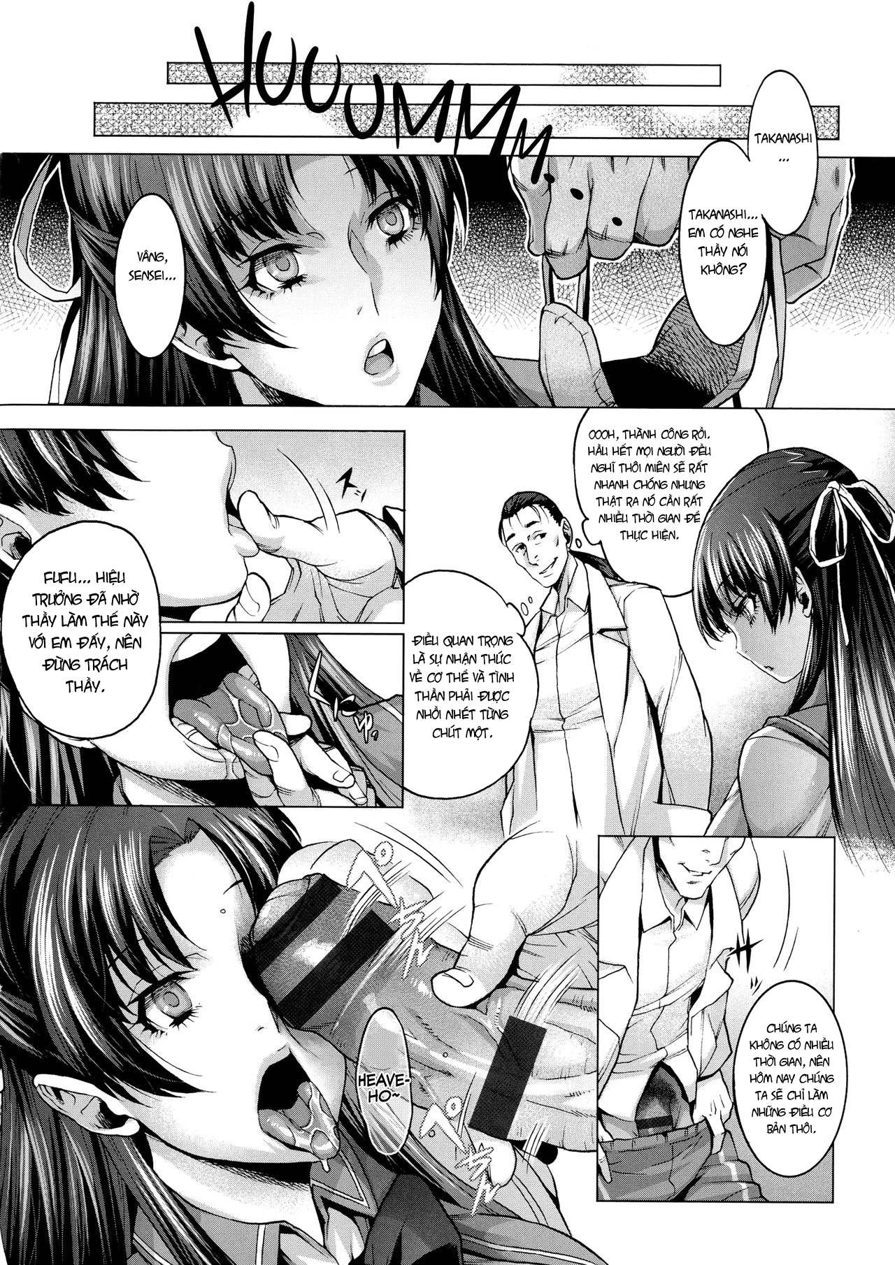 Đọc truyện hentai Thôi miên hội trưởng hội học sinh - Oneshot