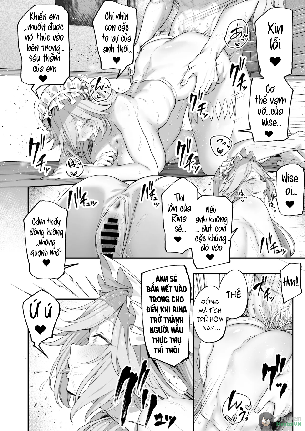 Đọc truyện hentai Em hầu gái ngọt nước của tôi - Oneshot