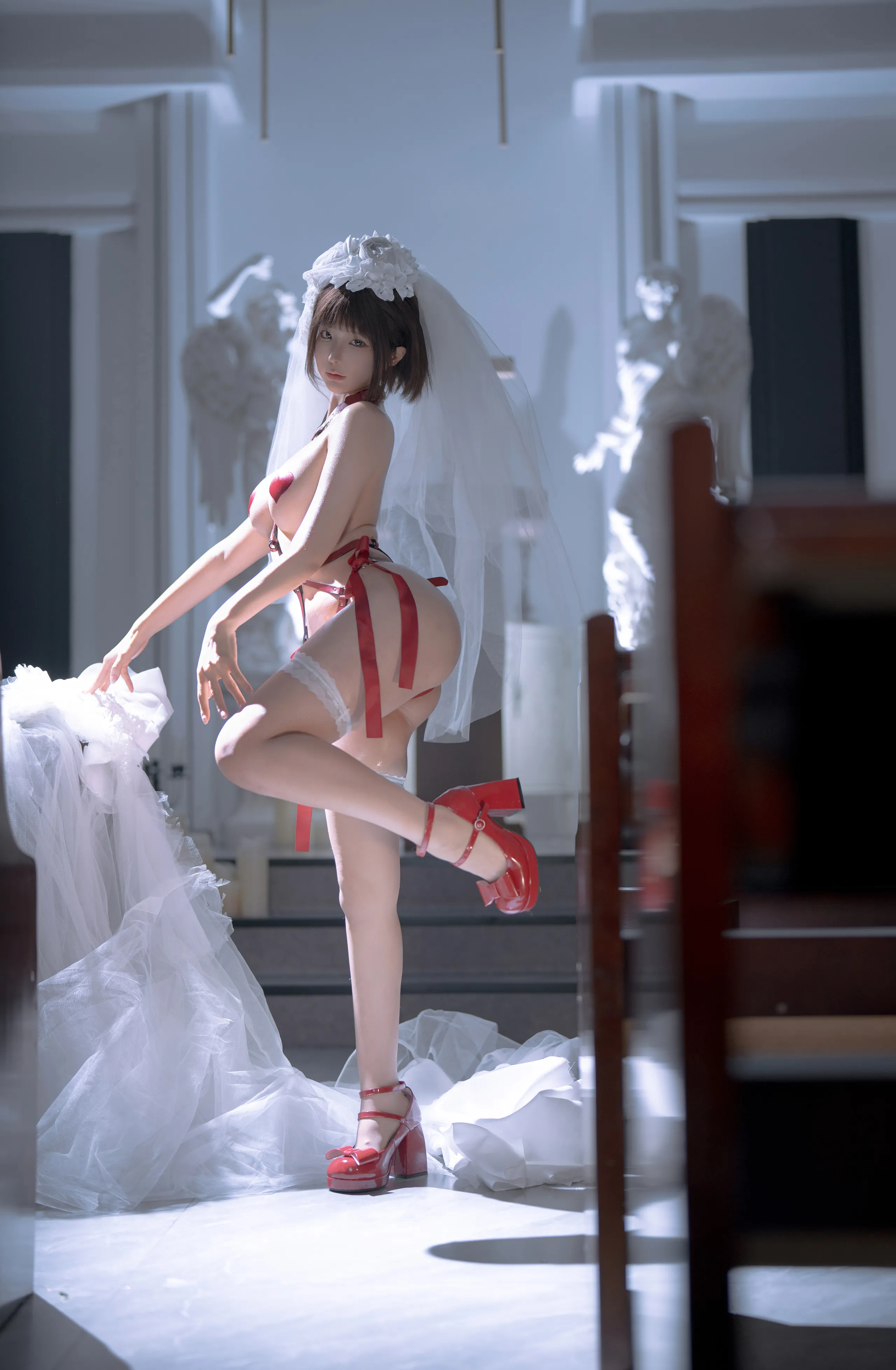 Đọc truyện hentai Tuyển tập Albums siêu phẩm Cosplay - Chap 948 - Chun Momo - Wedding Dress
