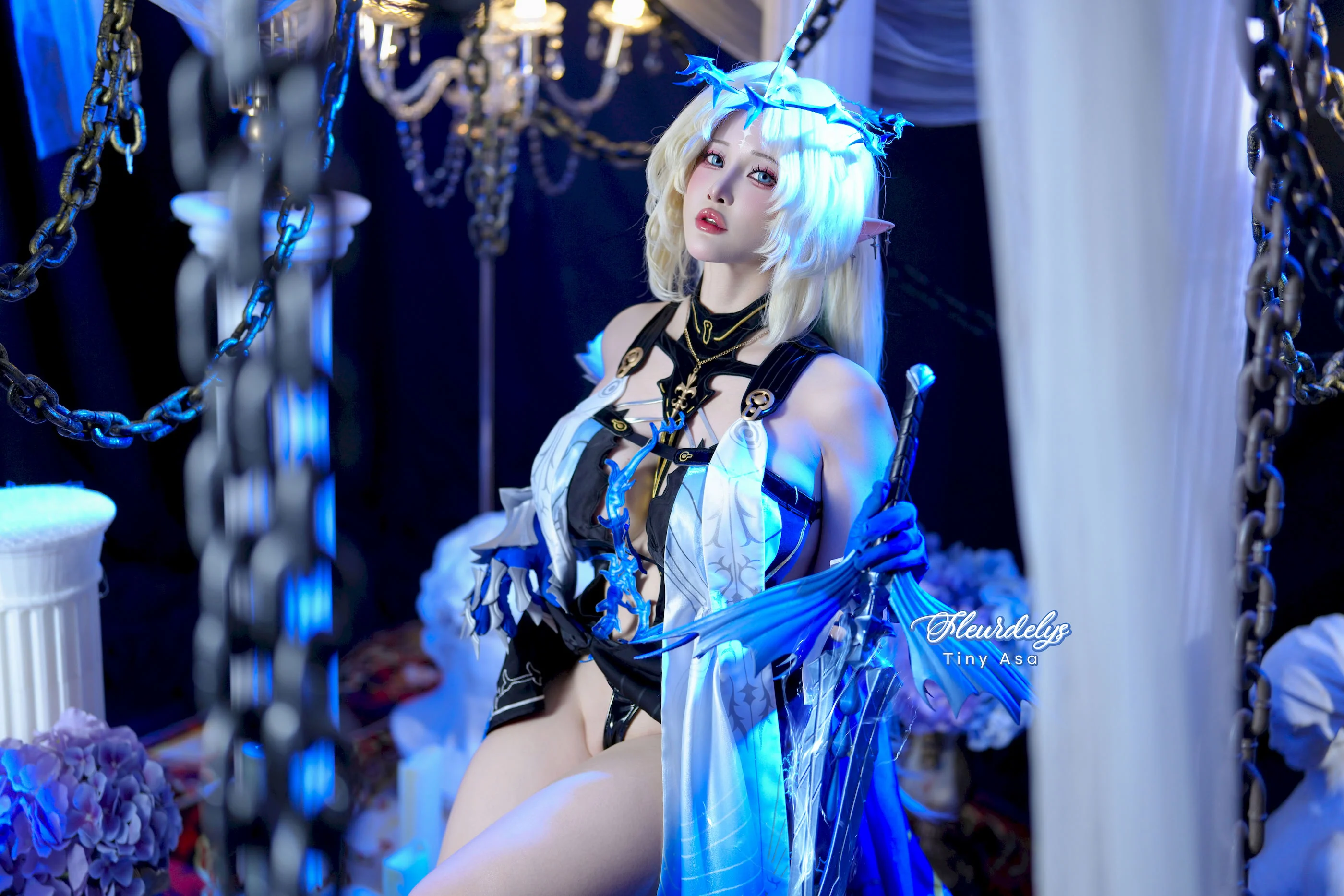 Đọc truyện hentai Tuyển tập Albums siêu phẩm Cosplay - Chap 1312 - Tiny Asa - Fleurdelys (Wuthering Waves)