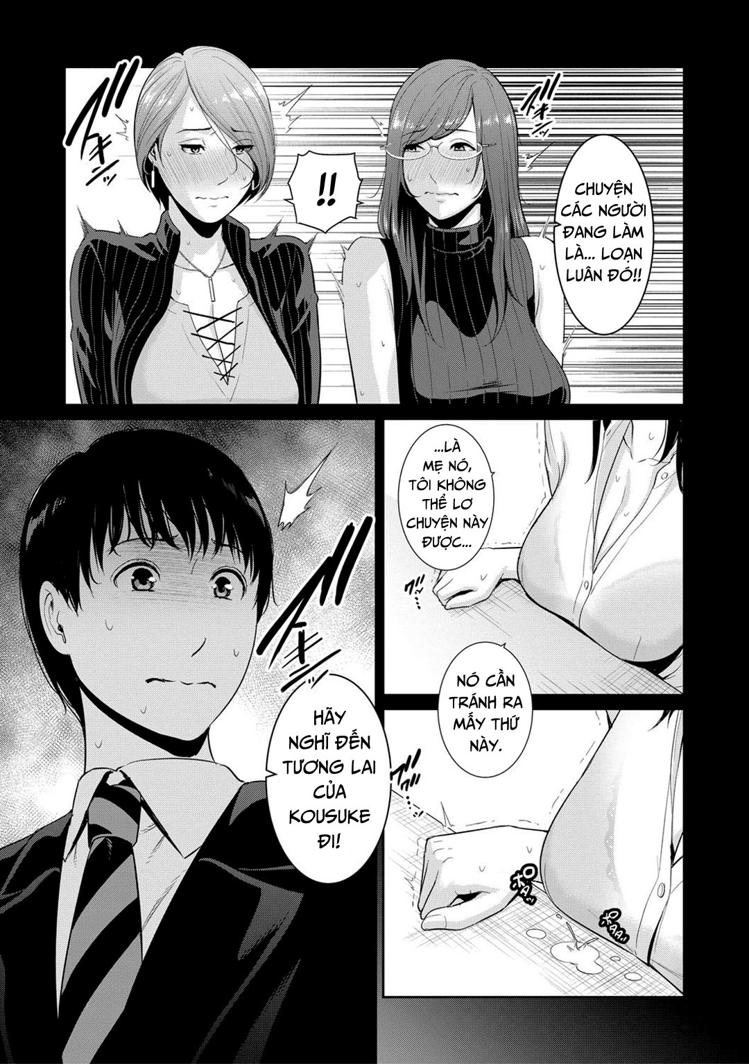 Đọc truyện hentai Ba người mẹ cuồng dâm - Chap 5