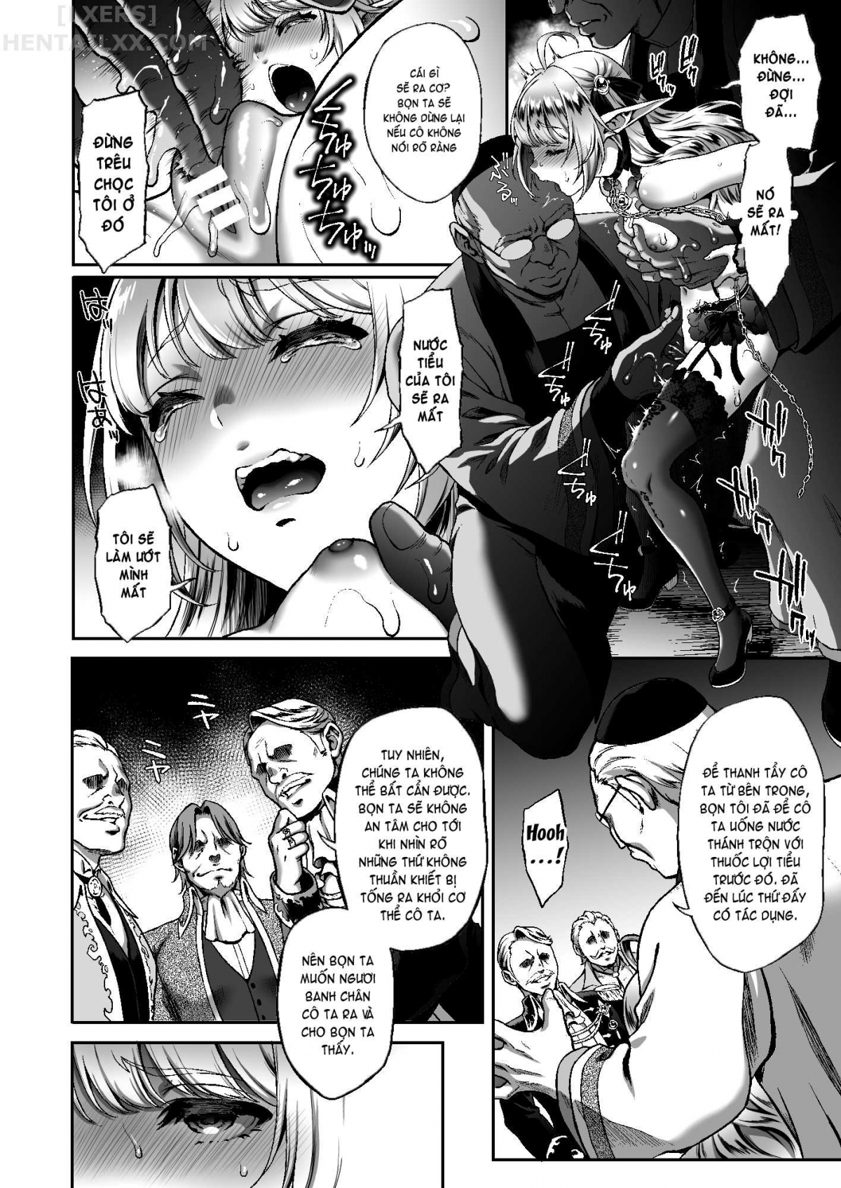 Đọc truyện hentai Tasogare No Shou Elf - Chap 6