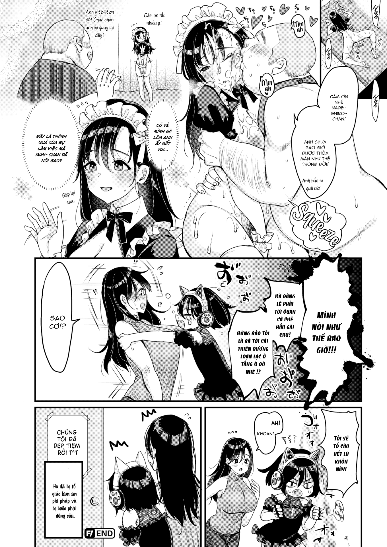 Đọc truyện hentai Nadeshiko- san không thể từ chối công việc làm thêm đầu tiên - Oneshot