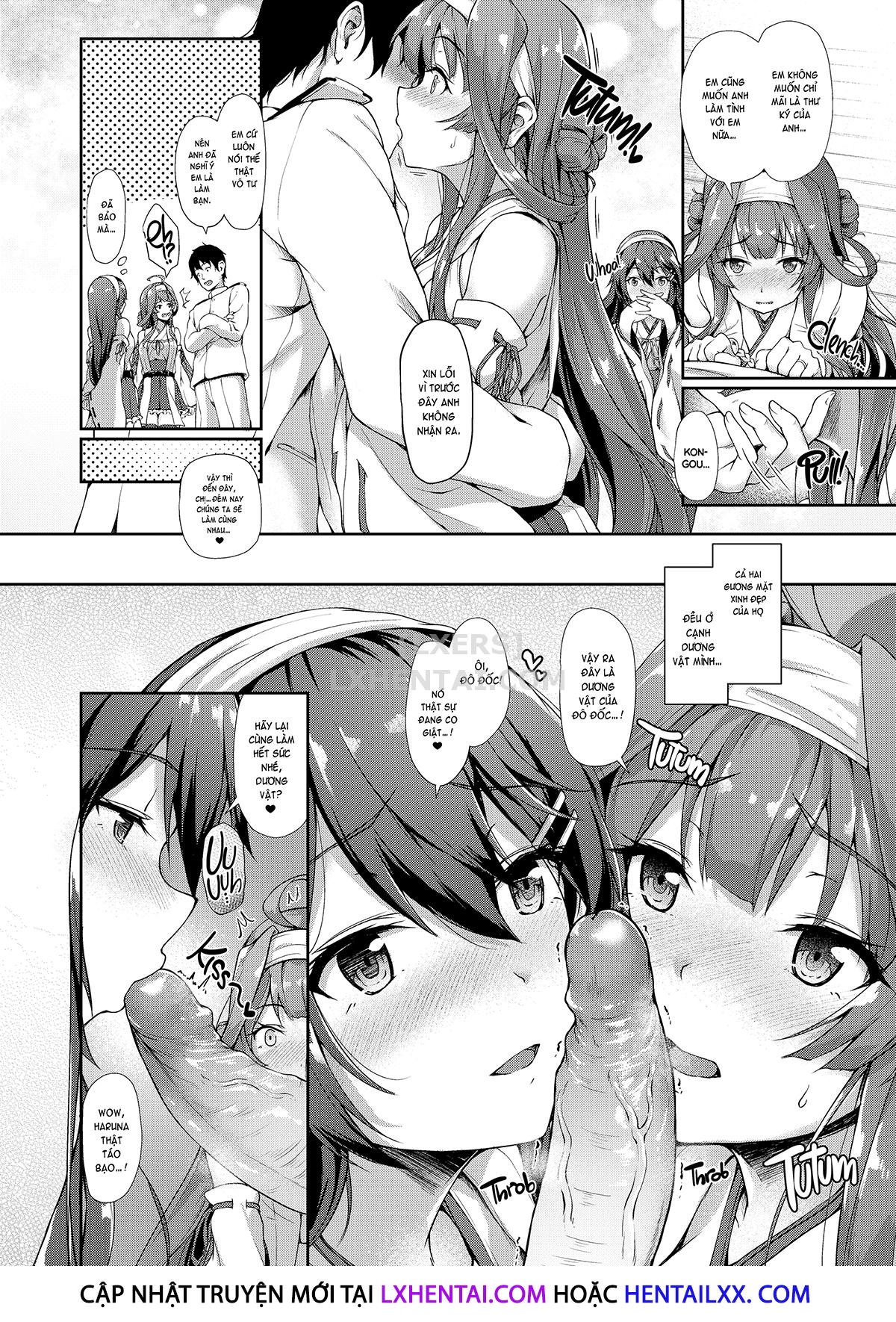 Đọc truyện hentai KonHaru Sandwich - Oneshot