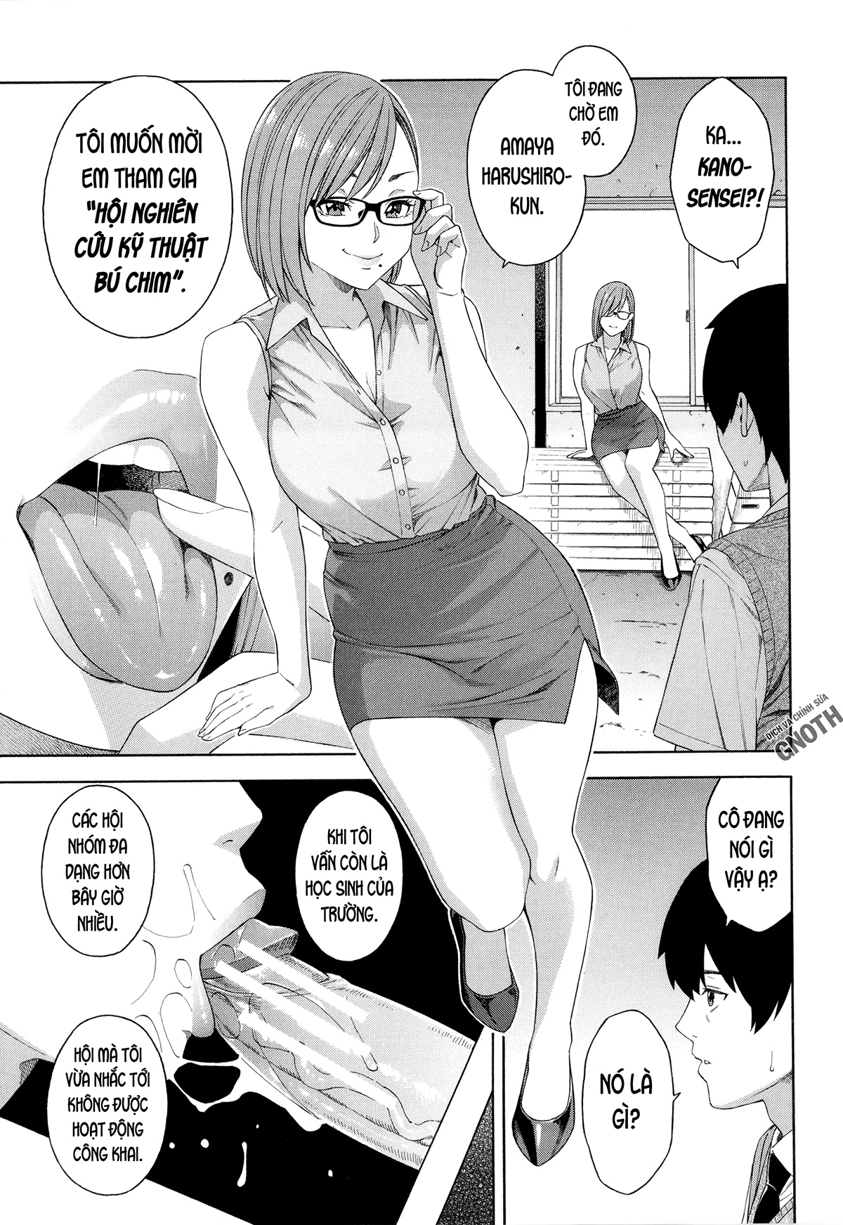 Đọc truyện hentai Phòng nghiên cứu Fallatio - Chap 1