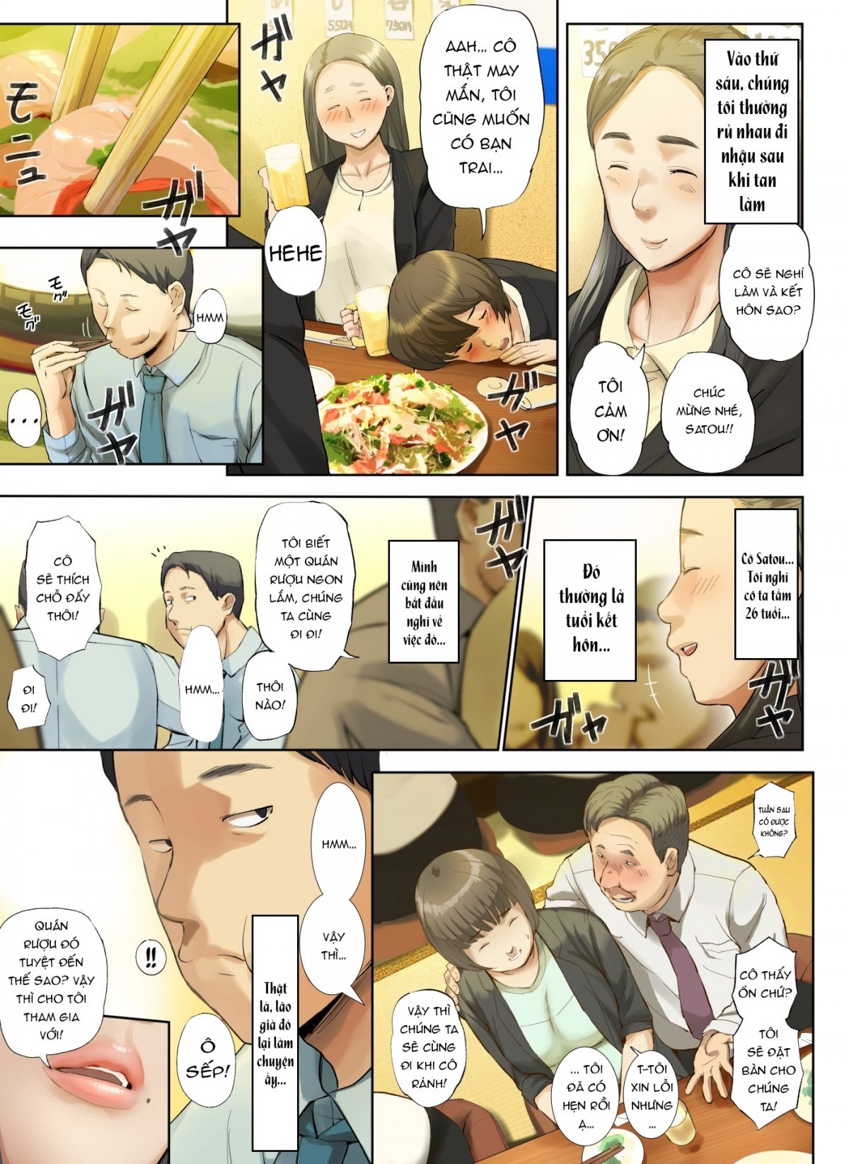 Đọc truyện hentai Kaisha no Iki Okure BBA Haramaseta - Chap 1