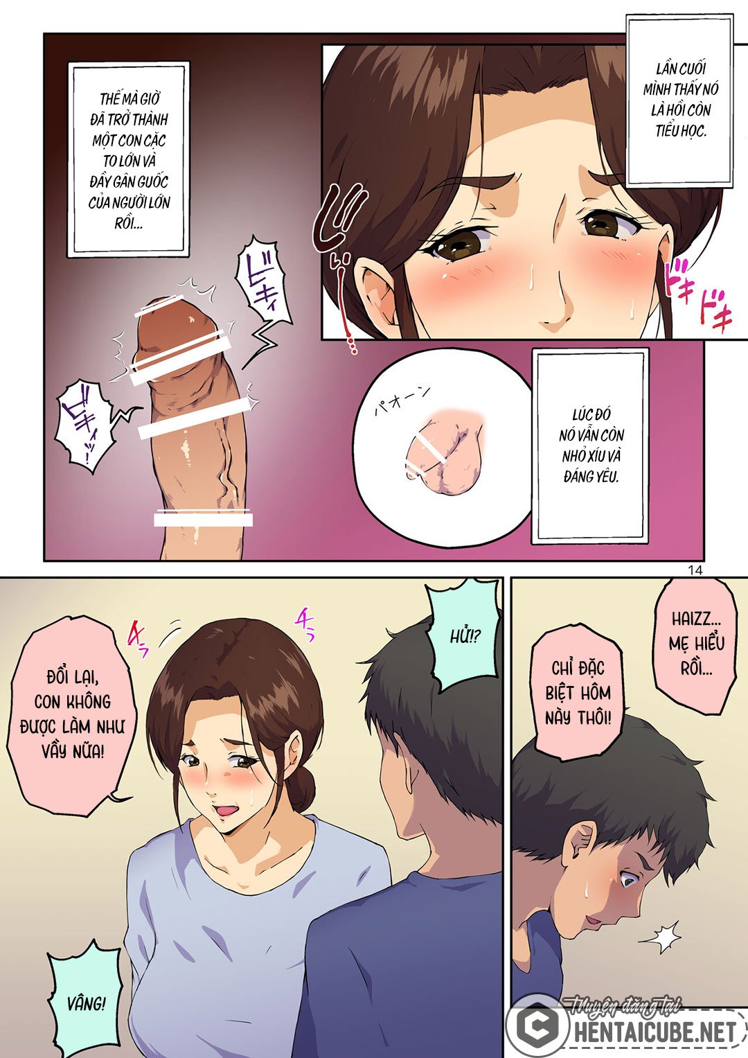 Đọc truyện hentai Tôi bày tỏ với mẹ và mẹ đã cho tôi xxx - Oneshot