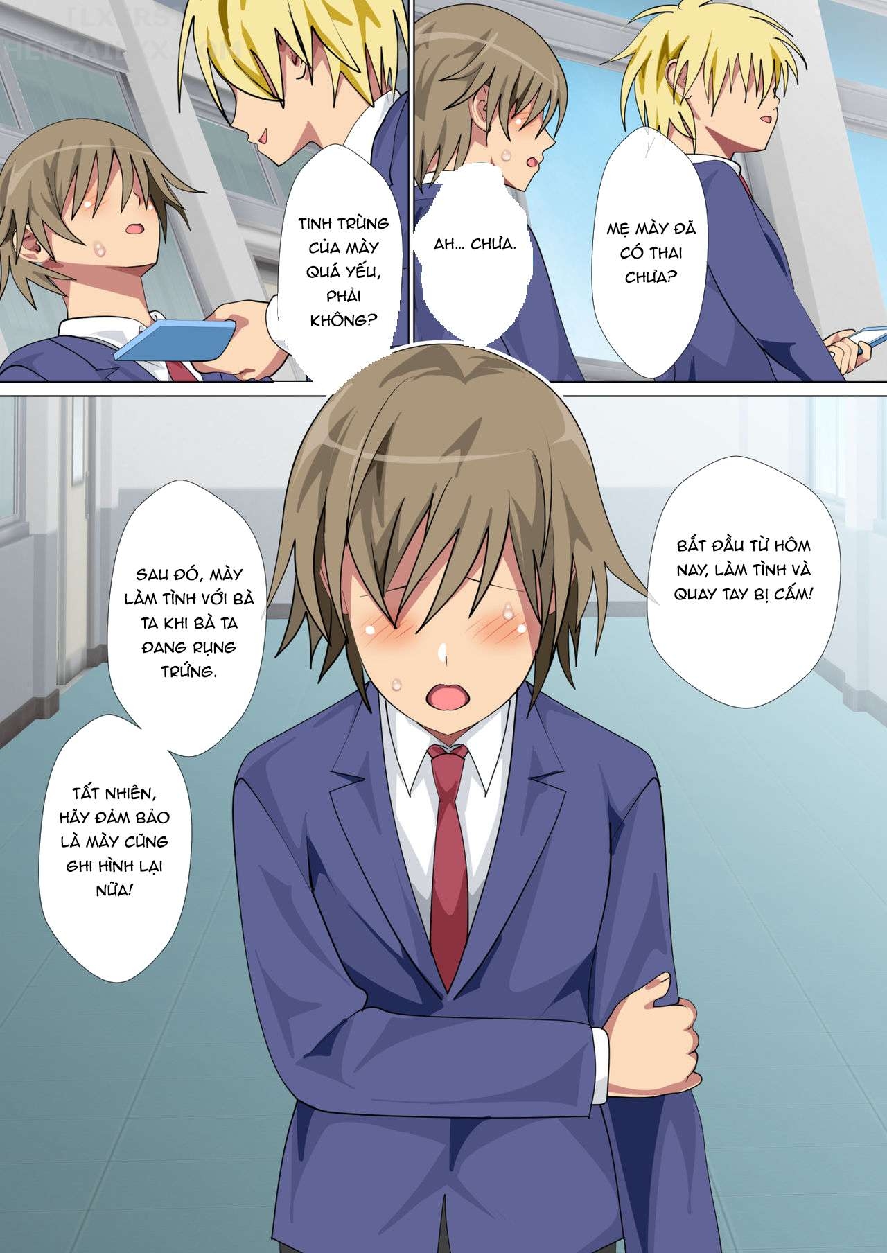 Đọc truyện hentai Ijimerarekko no Hahaoya ga Hamedori suru Batsu Game ni Makikomareta Kekka - Chap 5