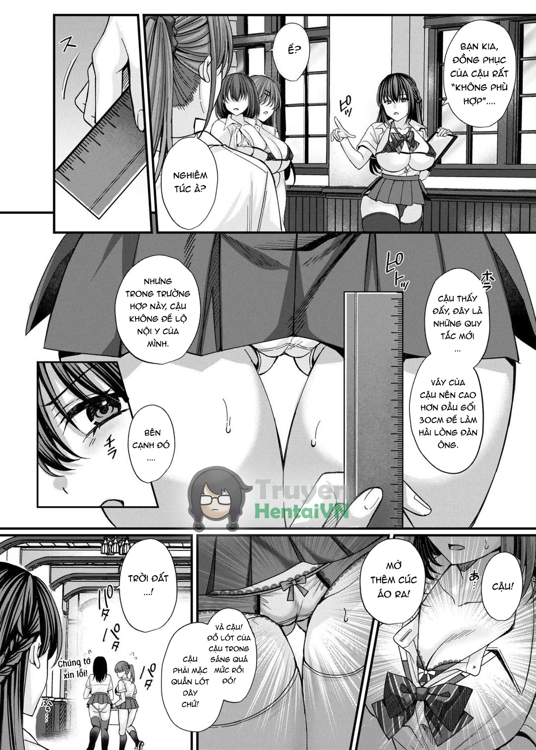 Đọc truyện hentai Kiritsu Ero Ero Jogakuin ~Seitokaichou Ichijou Minori no Baai~ - Oneshot